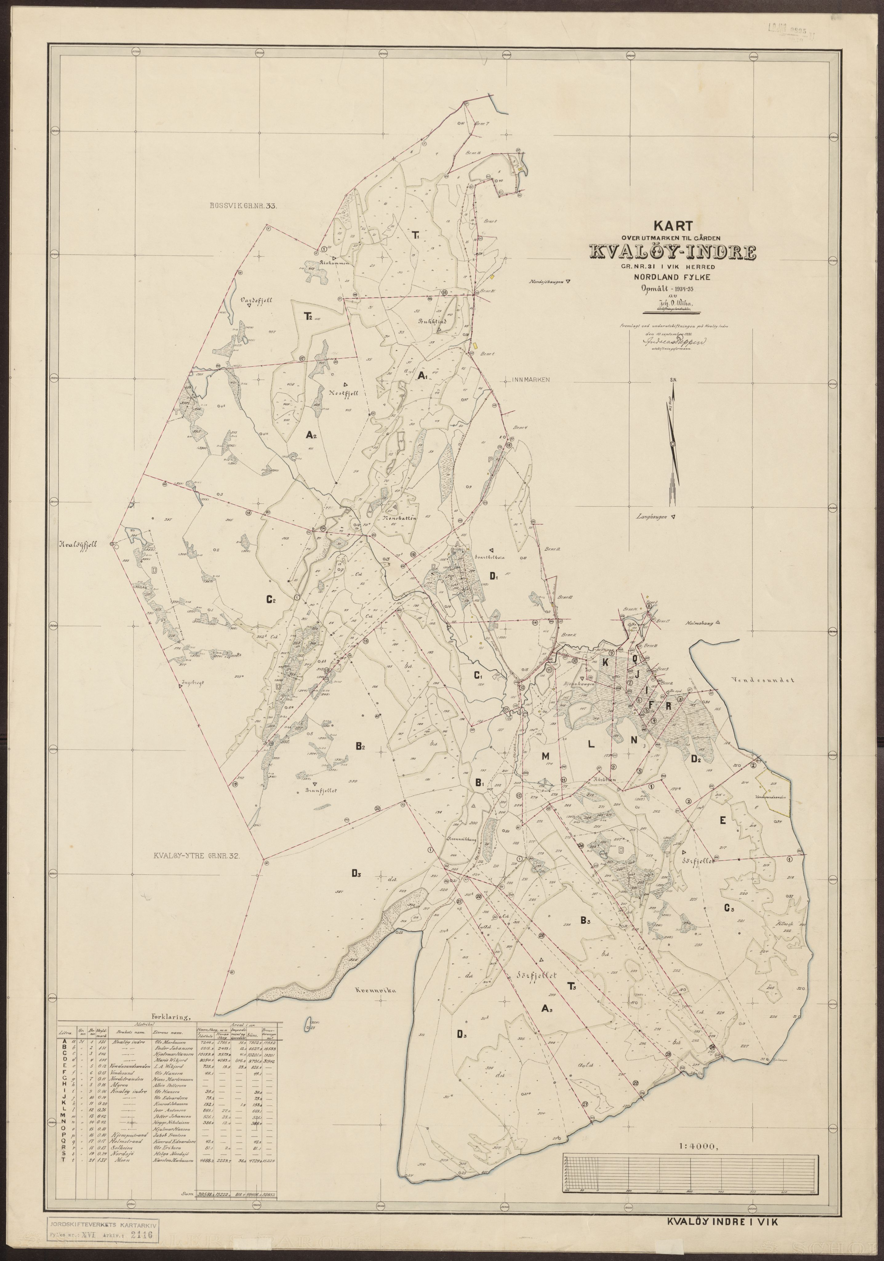 Jordskifteverkets kartarkiv, RA/S-3929/T, 1859-1988, p. 2604