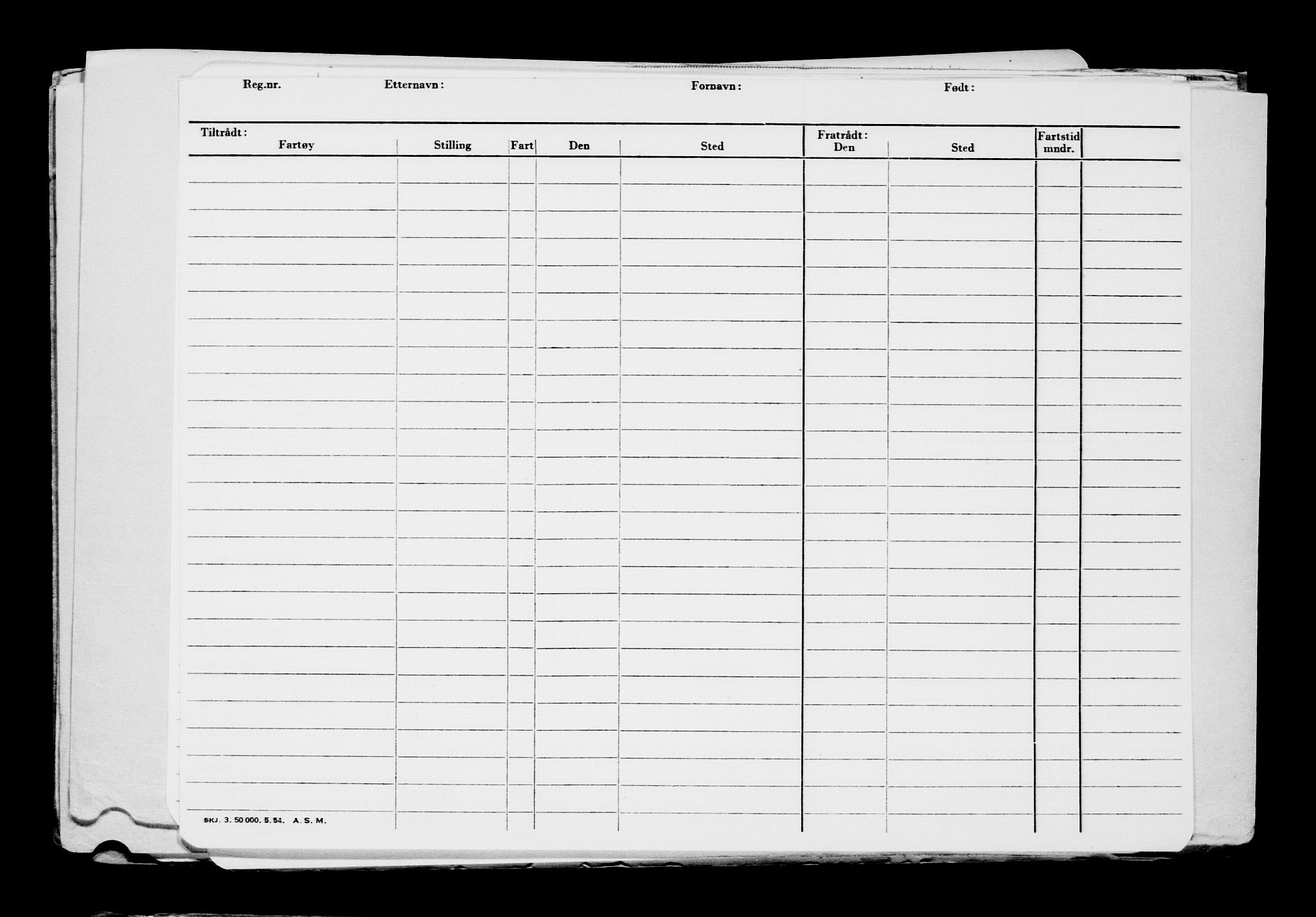 Direktoratet for sjømenn, AV/RA-S-3545/G/Gb/L0201: Hovedkort, 1921-1922, p. 392