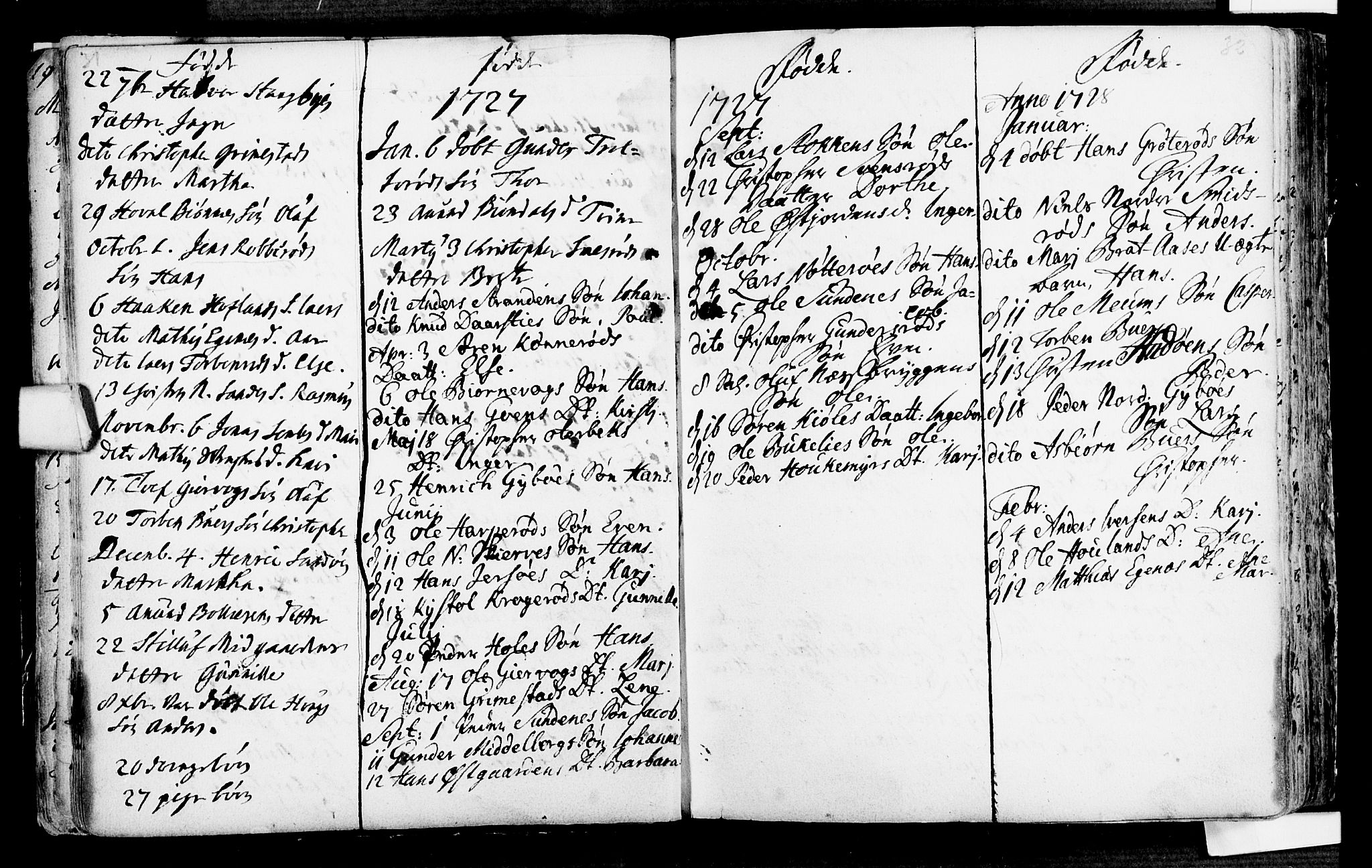 Nøtterøy kirkebøker, SAKO/A-354/F/Fa/L0001: Parish register (official) no. I 1, 1686-1738, p. 31-32