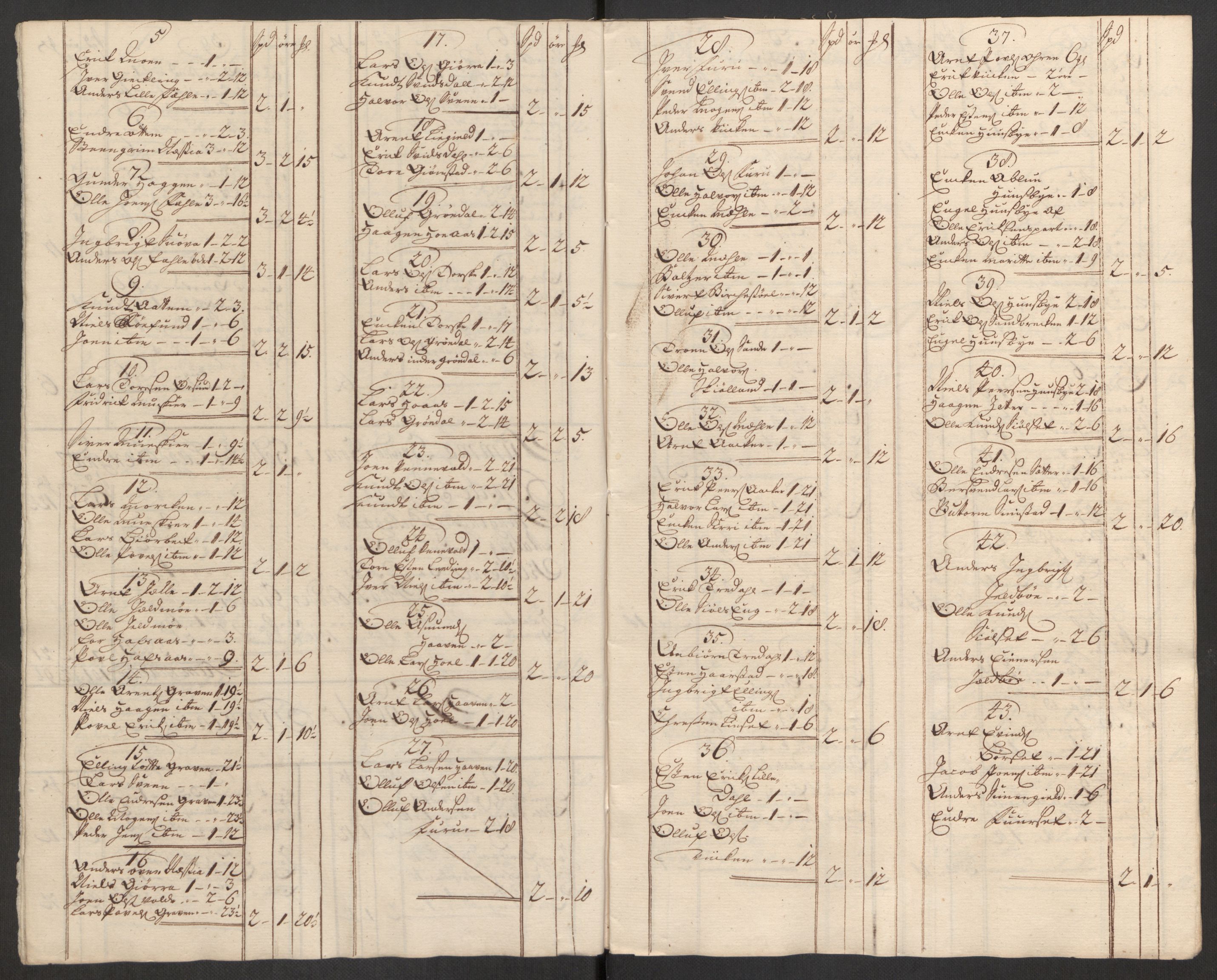 Rentekammeret inntil 1814, Reviderte regnskaper, Fogderegnskap, AV/RA-EA-4092/R56/L3759: Fogderegnskap Nordmøre, 1726, p. 89