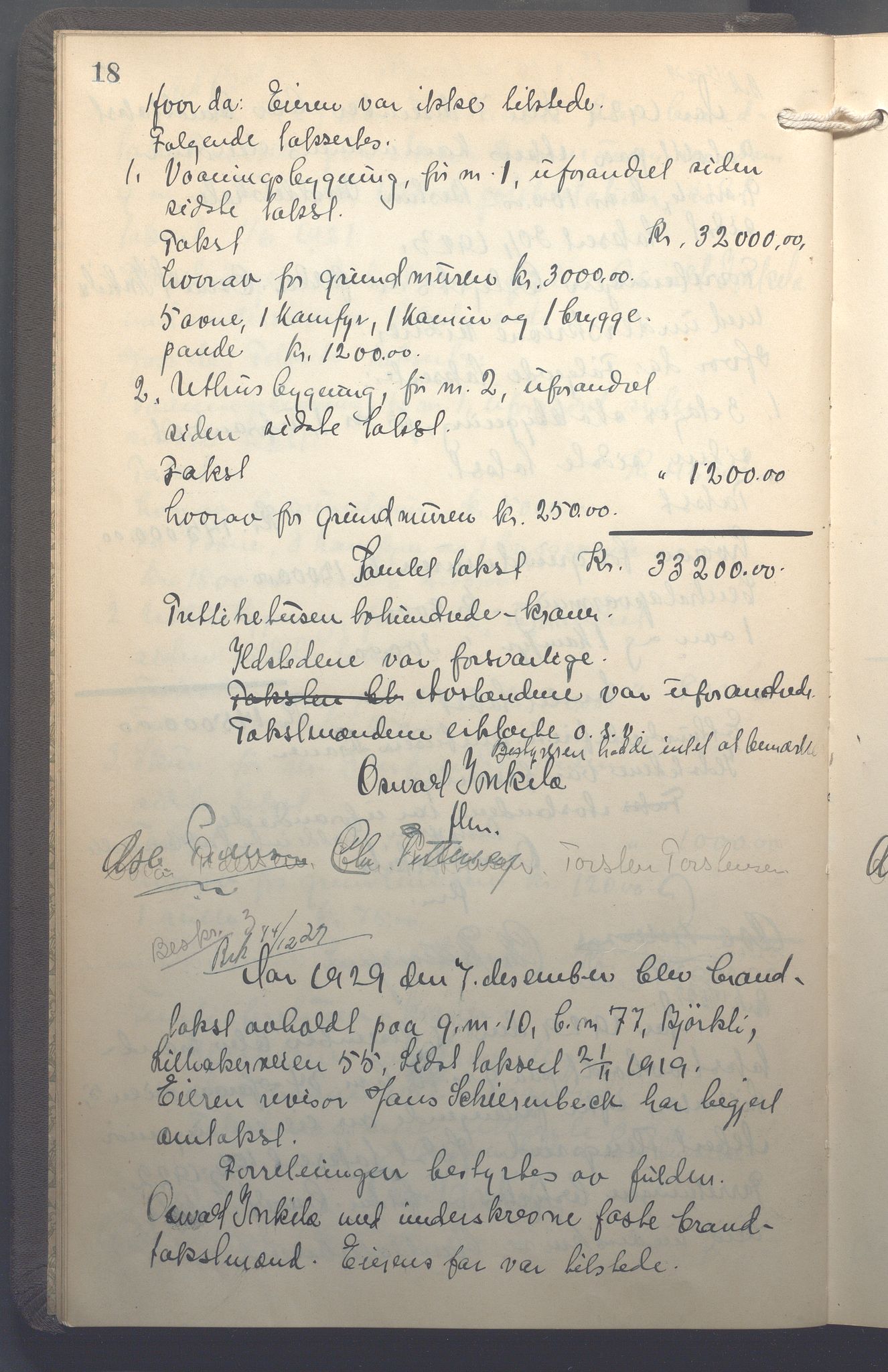 Lensmennene i Aker, OBA/A-10133/F/Fb/L0003: Branntakstprotokoll, 1929-1931, p. 18