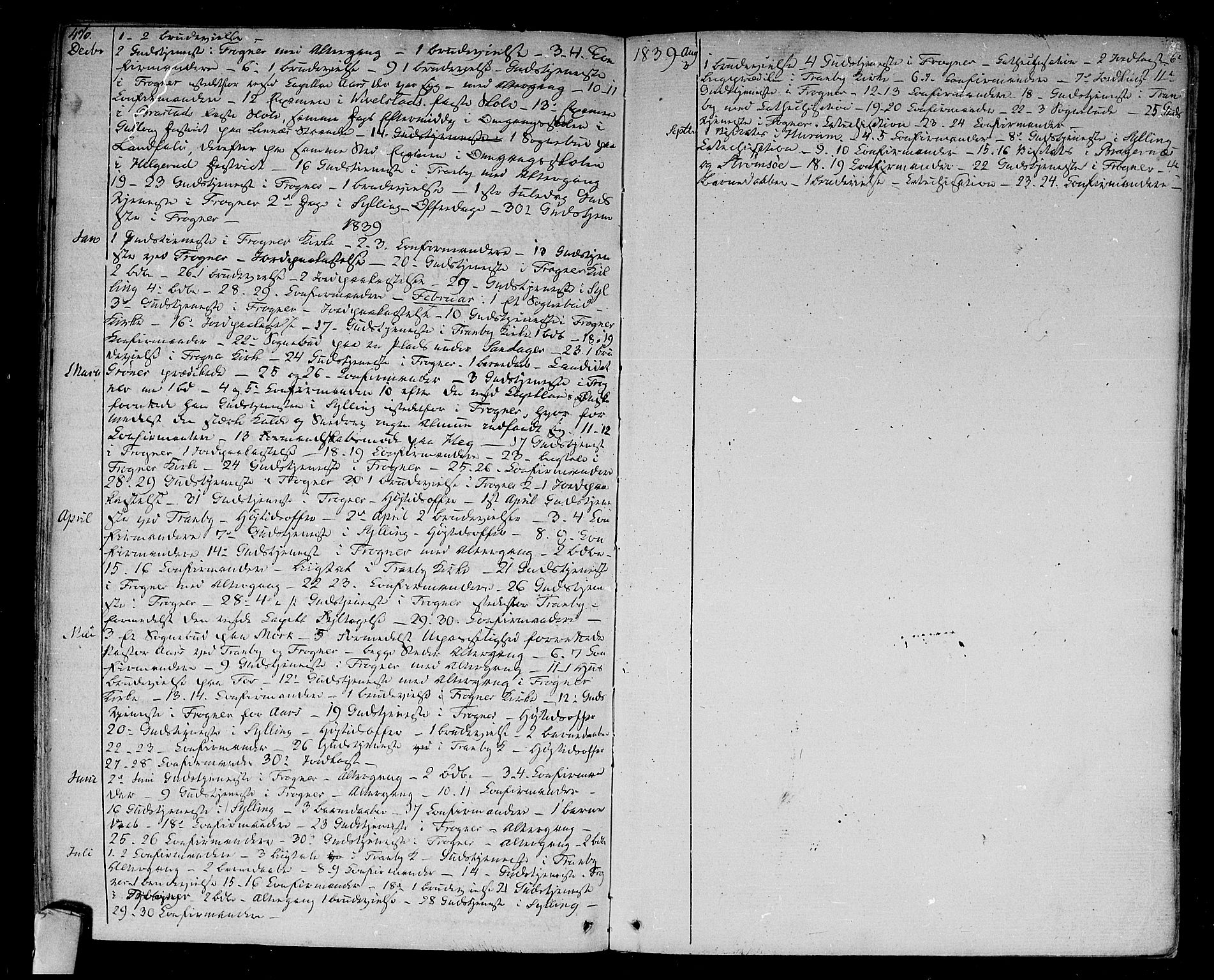 Lier kirkebøker, SAKO/A-230/F/Fa/L0010: Parish register (official) no. I 10, 1827-1843, p. 470