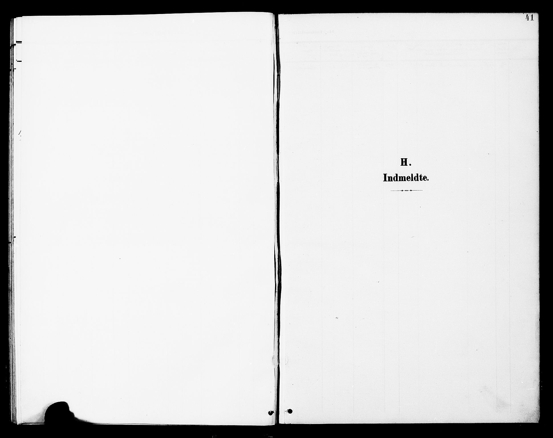 Ministerialprotokoller, klokkerbøker og fødselsregistre - Nord-Trøndelag, SAT/A-1458/748/L0464: Parish register (official) no. 748A01, 1900-1908, p. 41