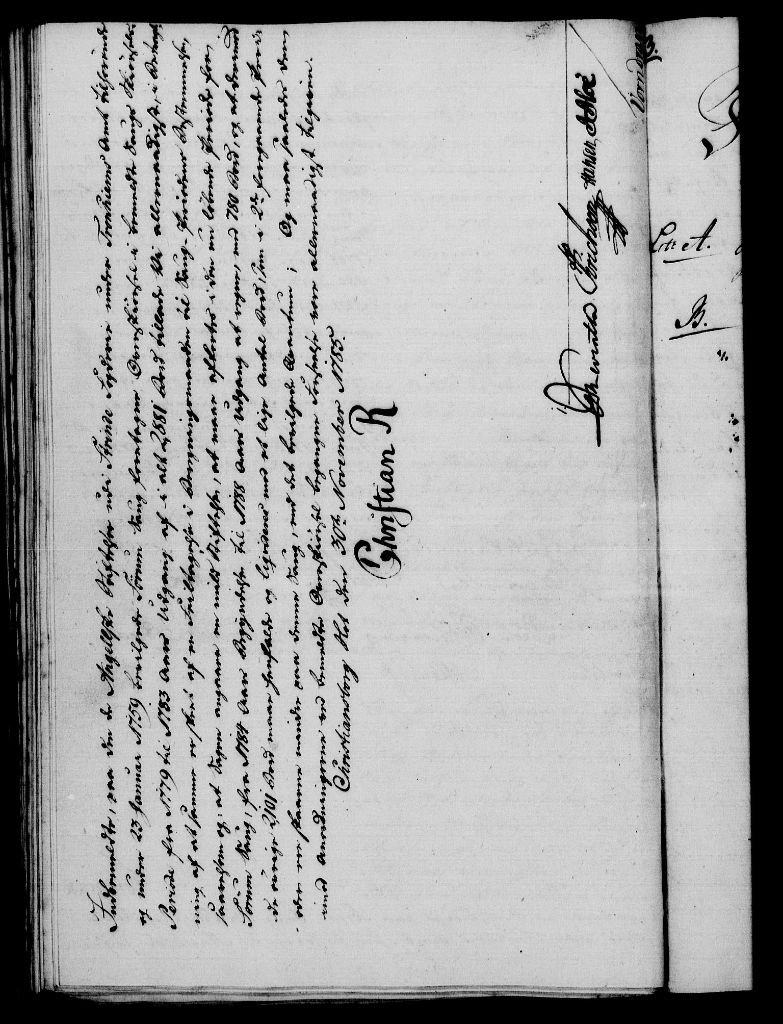 Rentekammeret, Kammerkanselliet, RA/EA-3111/G/Gf/Gfa/L0067: Norsk relasjons- og resolusjonsprotokoll (merket RK 52.67), 1785, p. 993