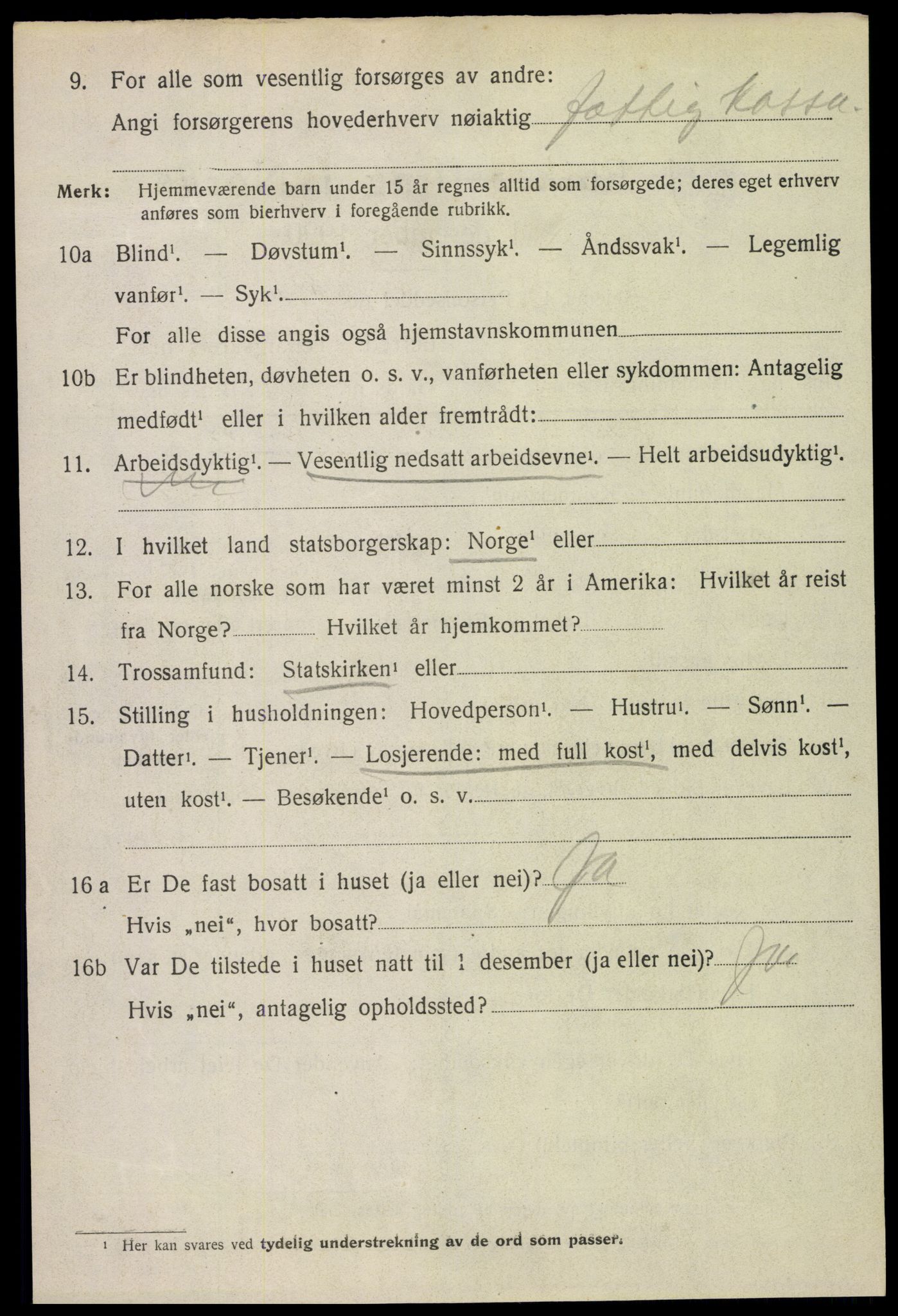 SAH, 1920 census for Nord-Odal, 1920, p. 3790