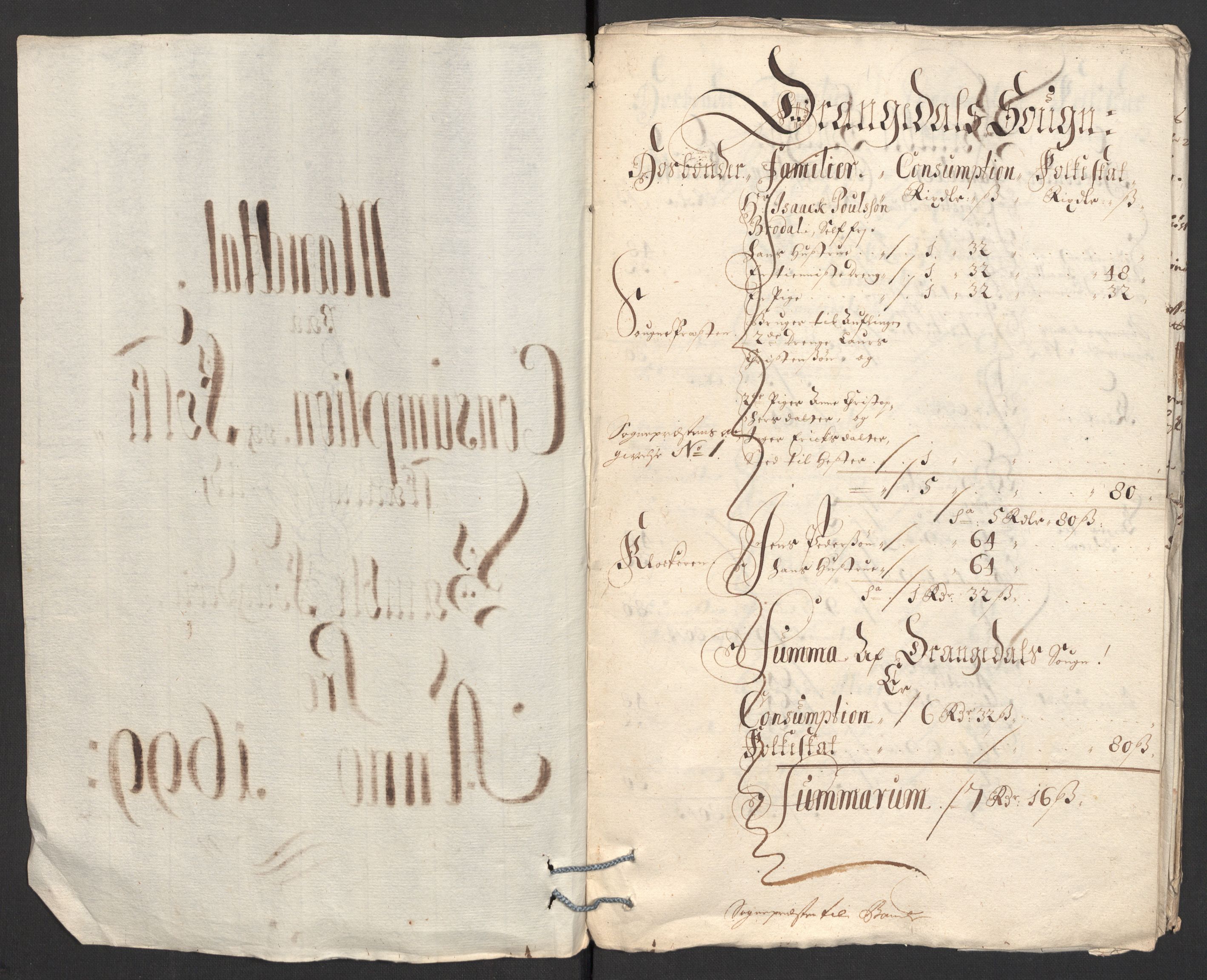 Rentekammeret inntil 1814, Reviderte regnskaper, Fogderegnskap, RA/EA-4092/R36/L2101: Fogderegnskap Øvre og Nedre Telemark og Bamble, 1699, p. 235
