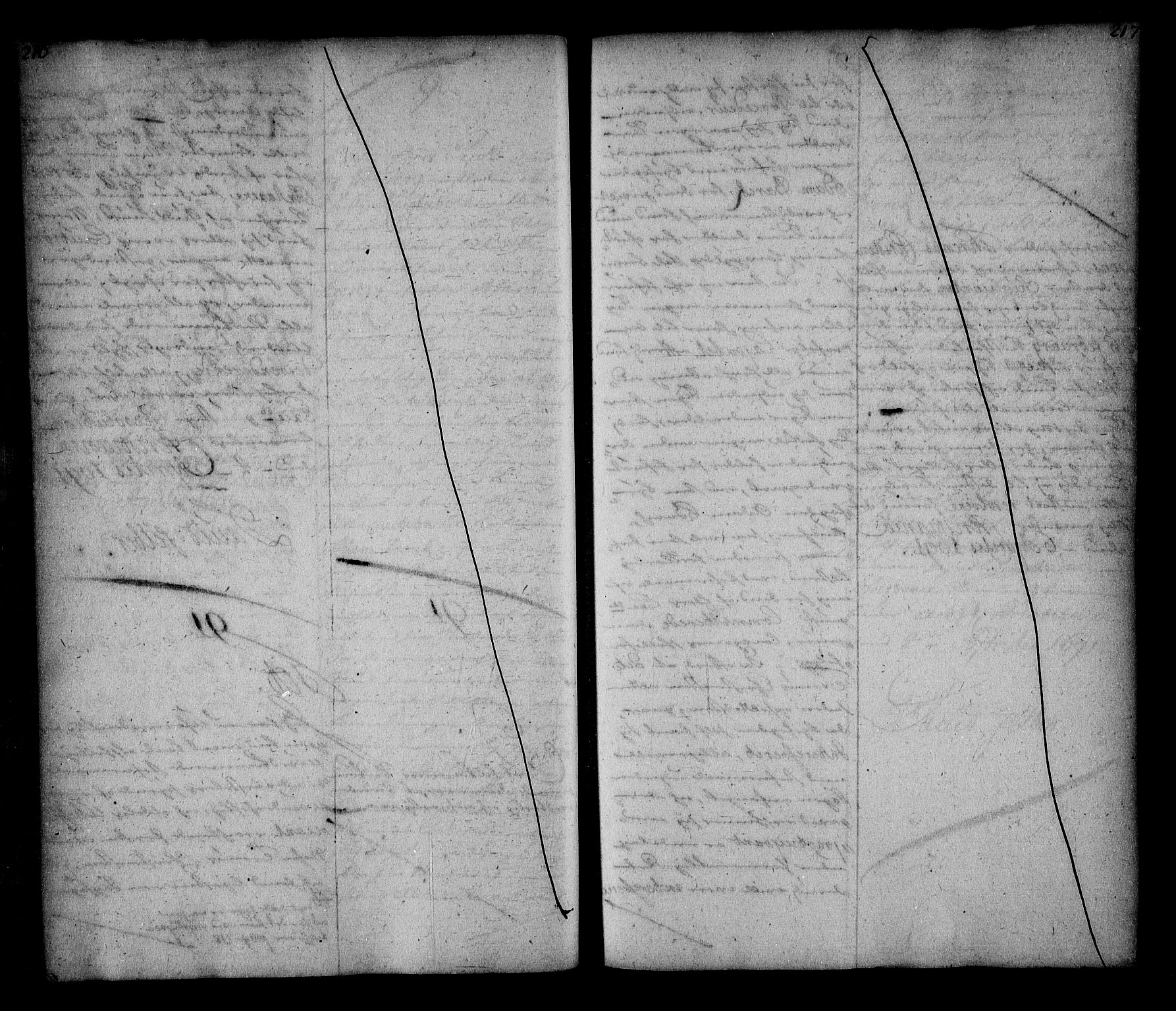 Stattholderembetet 1572-1771, AV/RA-EA-2870/Ae/L0008: Supplikasjons- og resolusjonsprotokoll, 1691, p. 216-217
