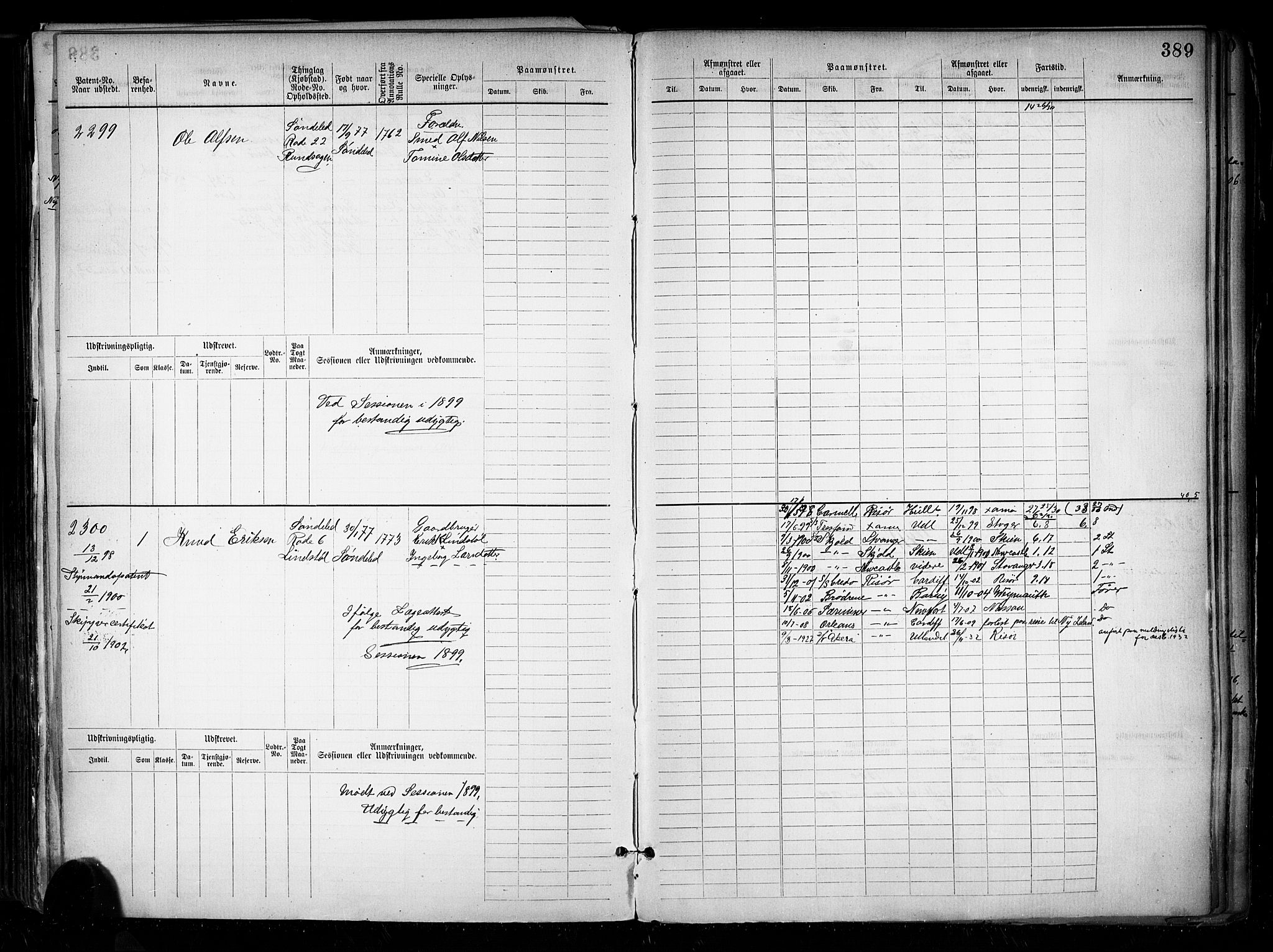 Risør mønstringskrets, AV/SAK-2031-0010/F/Fb/L0012: Hovedrulle nr 1528-2474, T-11, 1884-1904, p. 415