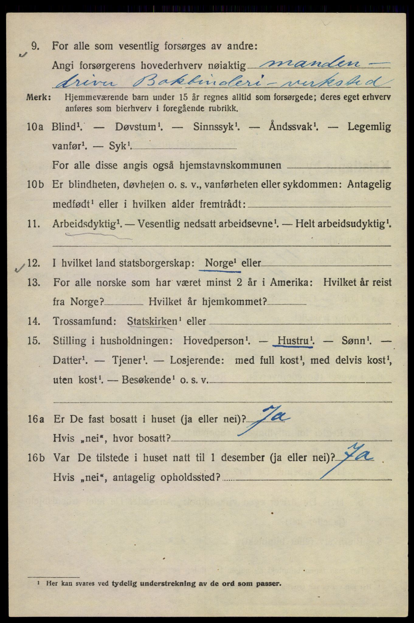 SAO, 1920 census for Kristiania, 1920, p. 636240