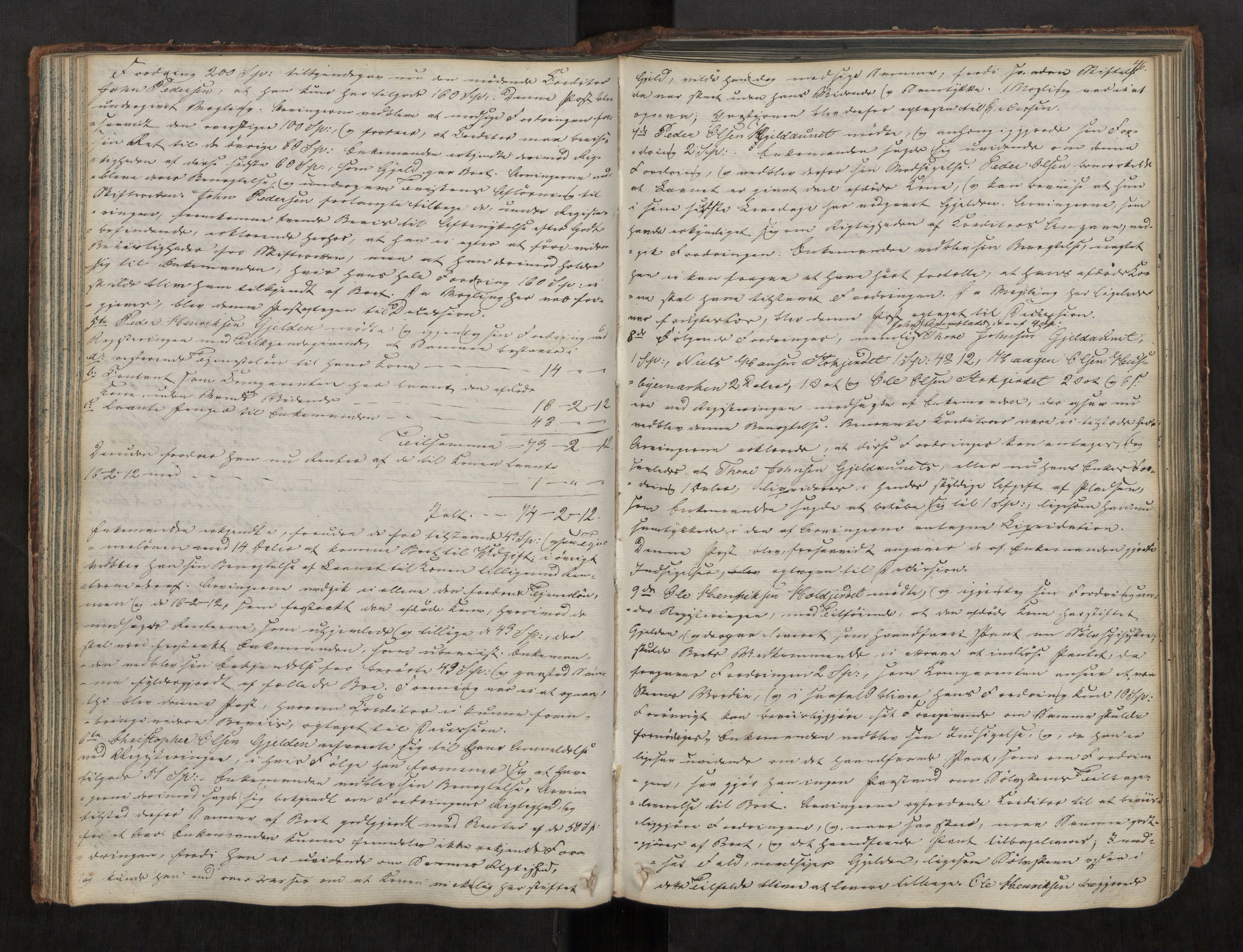 Stjør- og Verdal sorenskriveri, AV/SAT-A-4167/1/3/3A/L0027: Skifteprotokoll 22, 1831-1841, p. 46