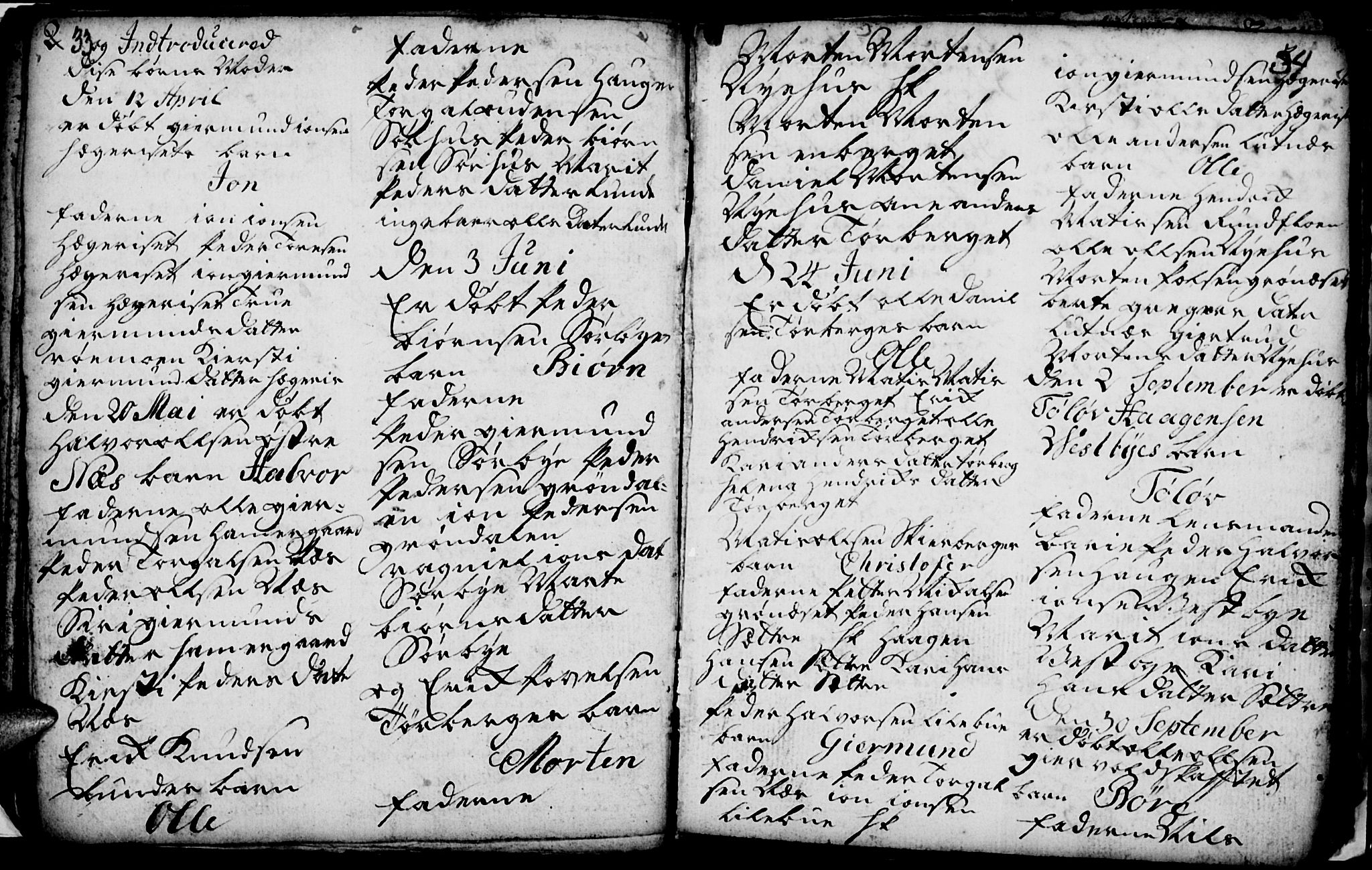 Trysil prestekontor, AV/SAH-PREST-046/H/Ha/Hab/L0001: Parish register (copy) no. 1, 1781-1799, p. 33-34