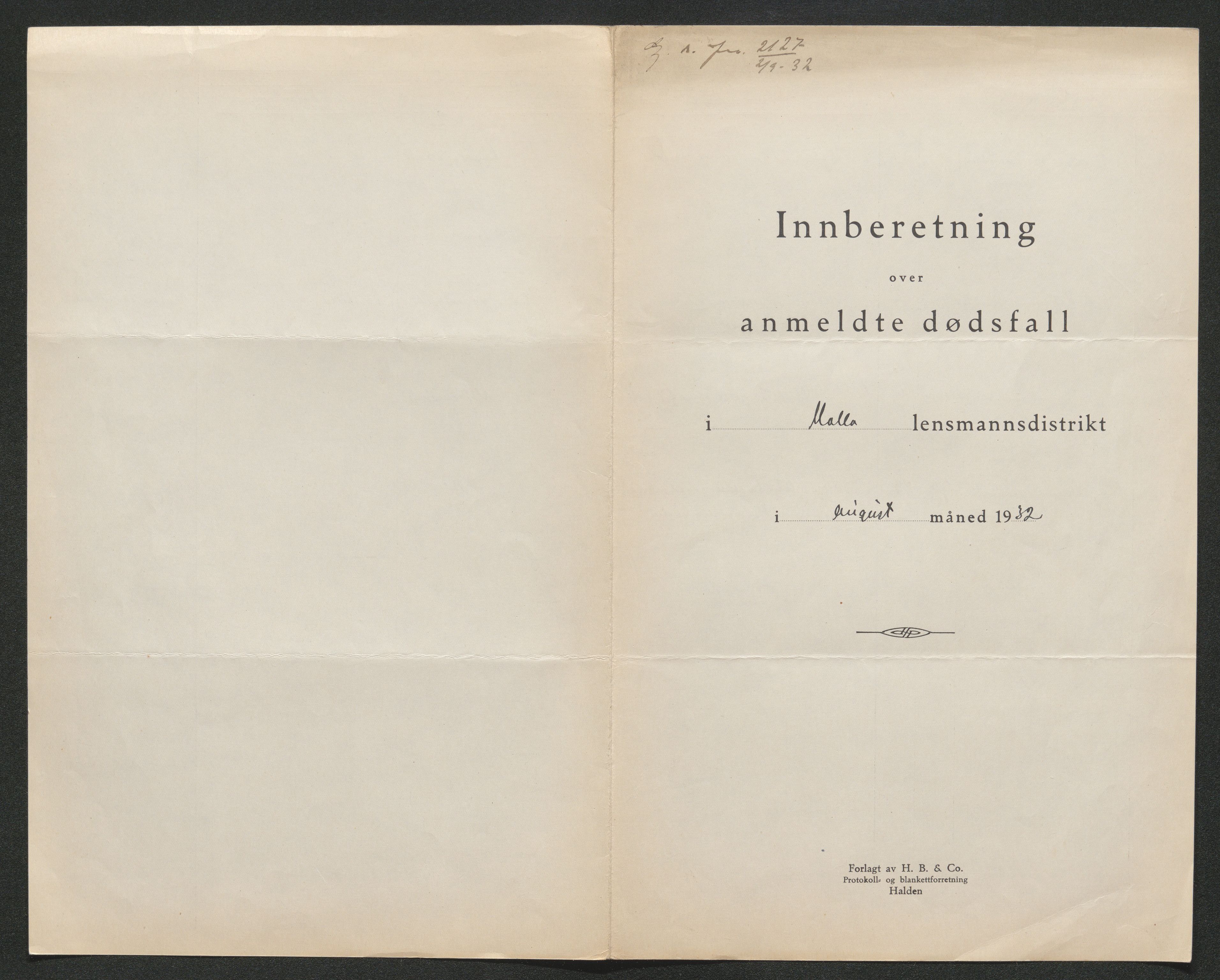Nedre Telemark sorenskriveri, SAKO/A-135/H/Ha/Hab/L0008: Dødsfallsfortegnelser
, 1931-1935, p. 502