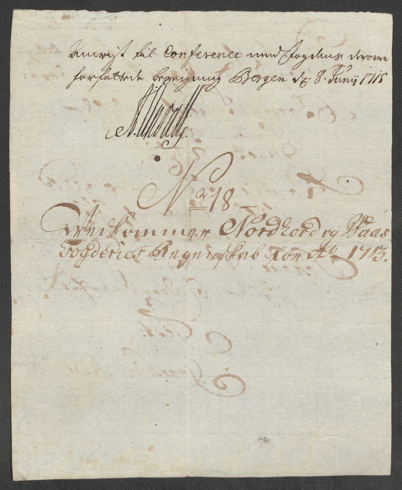 Rentekammeret inntil 1814, Reviderte regnskaper, Fogderegnskap, AV/RA-EA-4092/R51/L3195: Fogderegnskap Nordhordland og Voss, 1713, p. 219