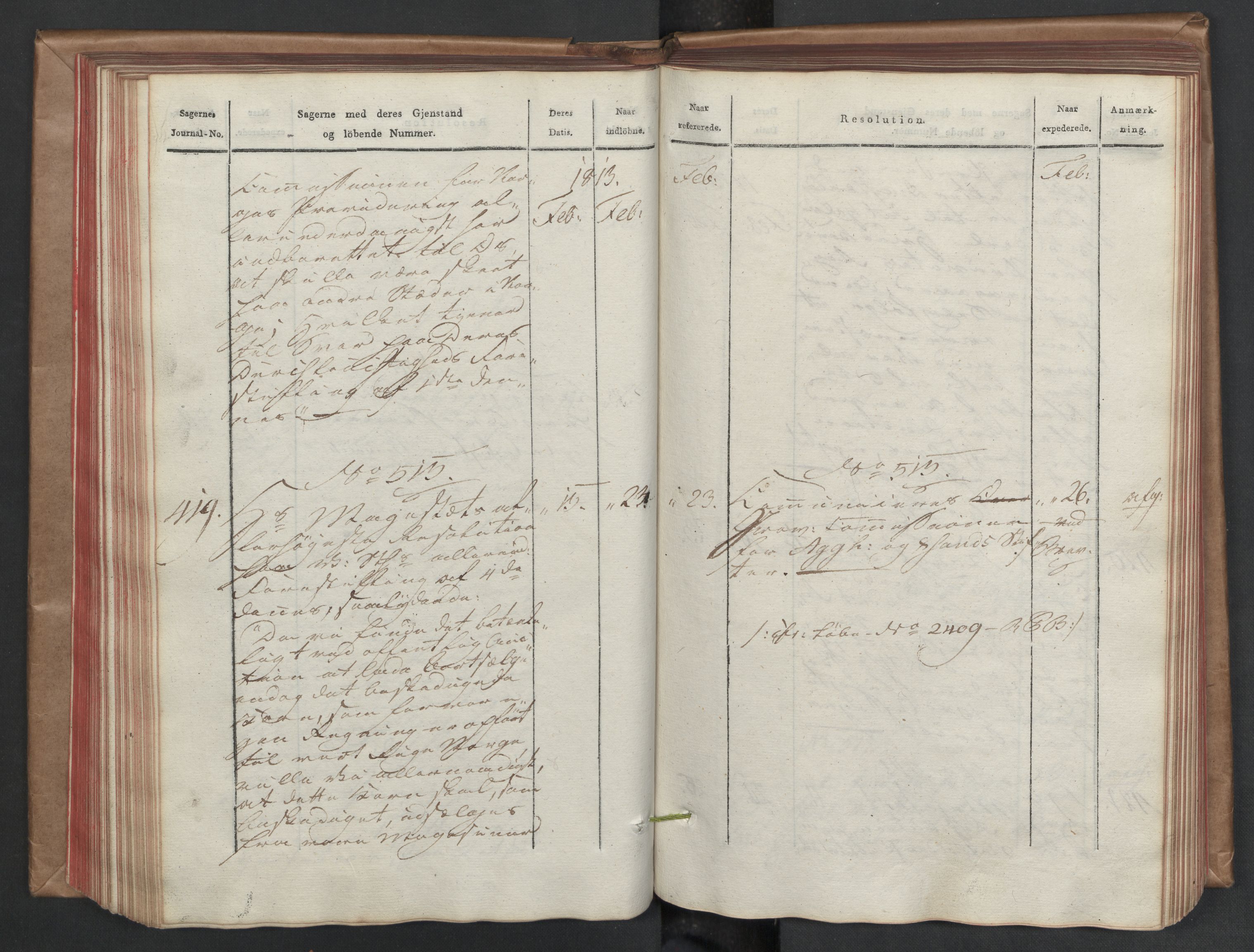 Stattholderembetet 1810-1814, 2. kontor (Kontor B), AV/RA-EA-5432/Aa/L0002: Kollegial referatprotokoll,  j.nr. 284-511,  l.nr. 328-639, 1812-1813, p. 131