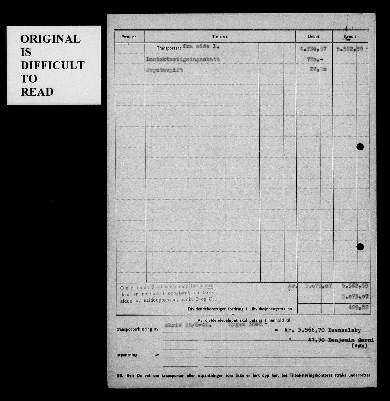 Justisdepartementet, Tilbakeføringskontoret for inndratte formuer, AV/RA-S-1564/H/Hc/Hcc/L0931: --, 1945-1947, p. 353