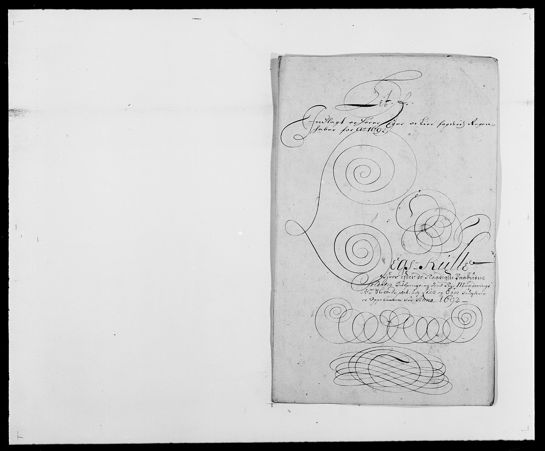 Rentekammeret inntil 1814, Reviderte regnskaper, Fogderegnskap, RA/EA-4092/R28/L1690: Fogderegnskap Eiker og Lier, 1692-1693, p. 60