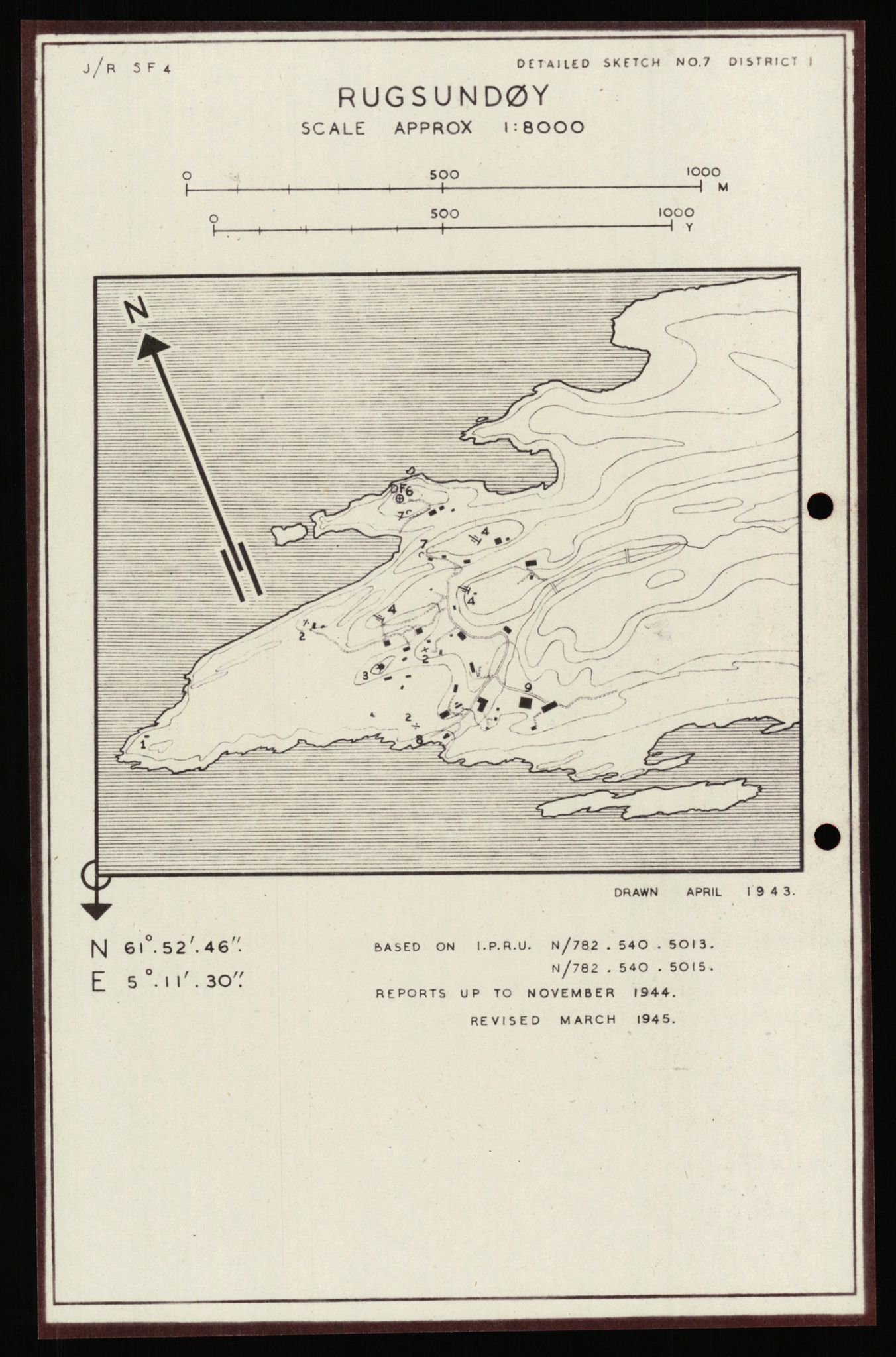 Forsvaret, Forsvarets overkommando II, AV/RA-RAFA-3915/D/Dd/L0017: Sogn og Fjordane / Hordaland, 1943-1945, p. 55