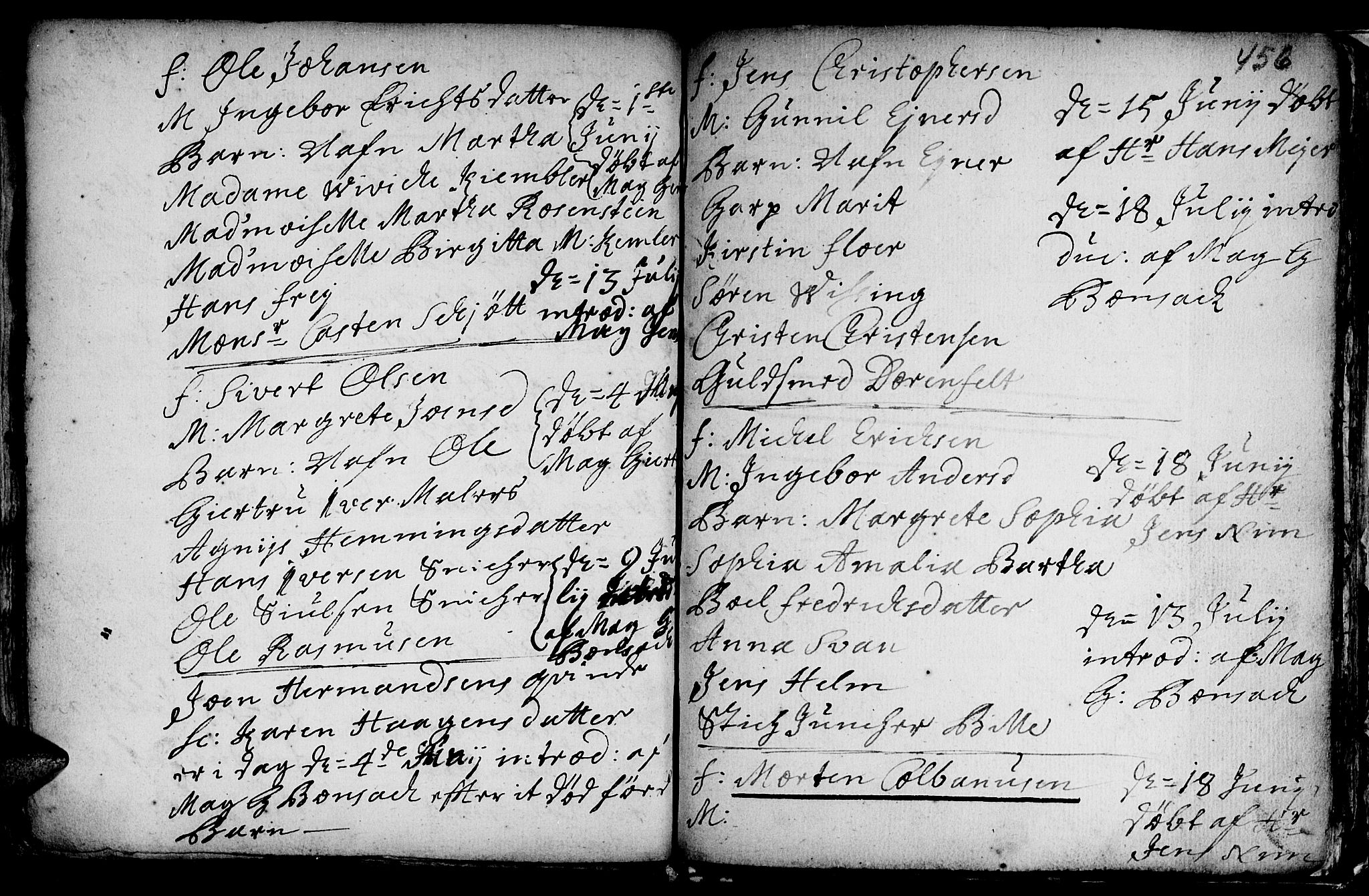 Ministerialprotokoller, klokkerbøker og fødselsregistre - Sør-Trøndelag, AV/SAT-A-1456/601/L0035: Parish register (official) no. 601A03, 1713-1728, p. 456