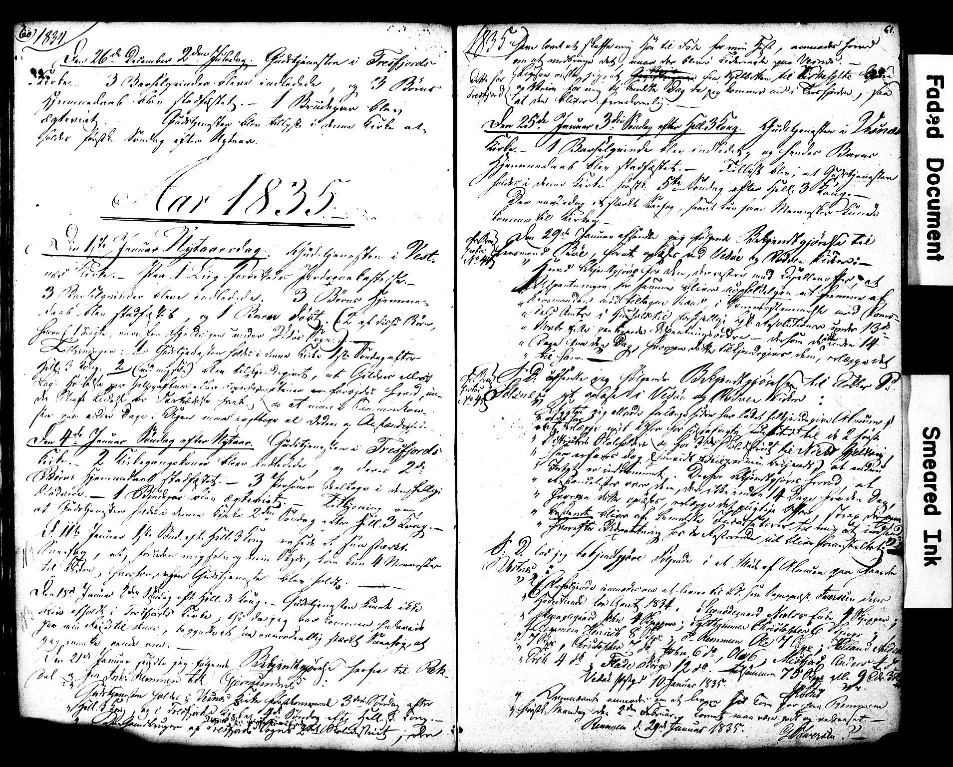 Ministerialprotokoller, klokkerbøker og fødselsregistre - Møre og Romsdal, SAT/A-1454/547/L0609: Curate's parish register no. 547B01, 1829-1898, p. 60-61