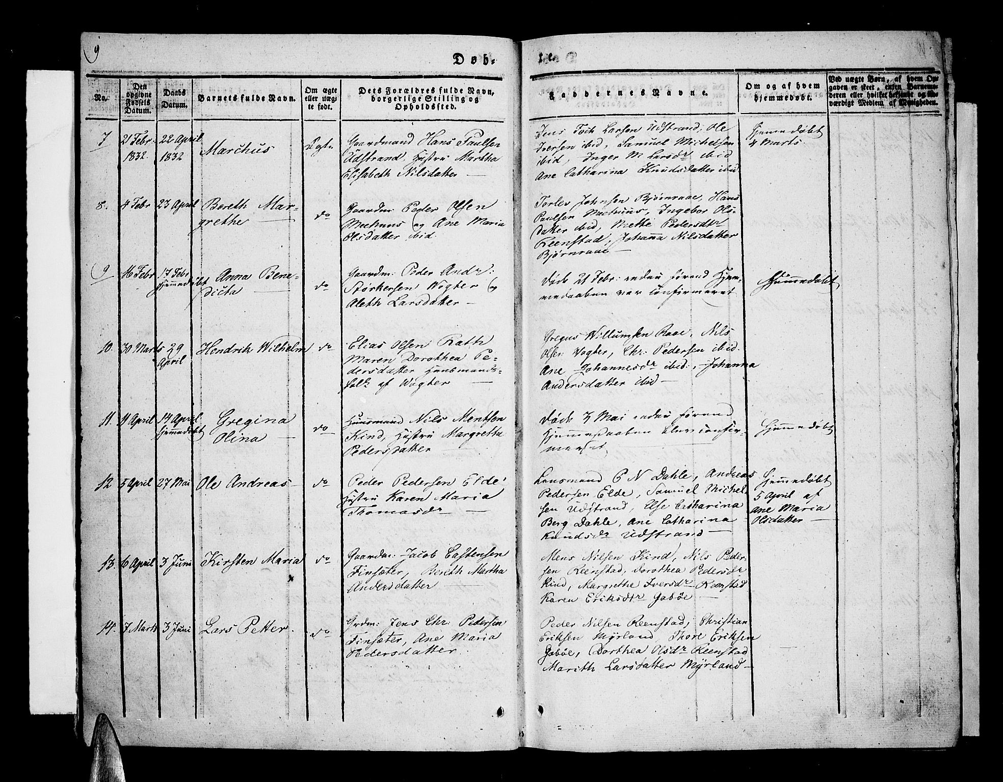 Kvæfjord sokneprestkontor, AV/SATØ-S-1323/G/Ga/Gaa/L0003kirke: Parish register (official) no. 3, 1830-1857, p. 9