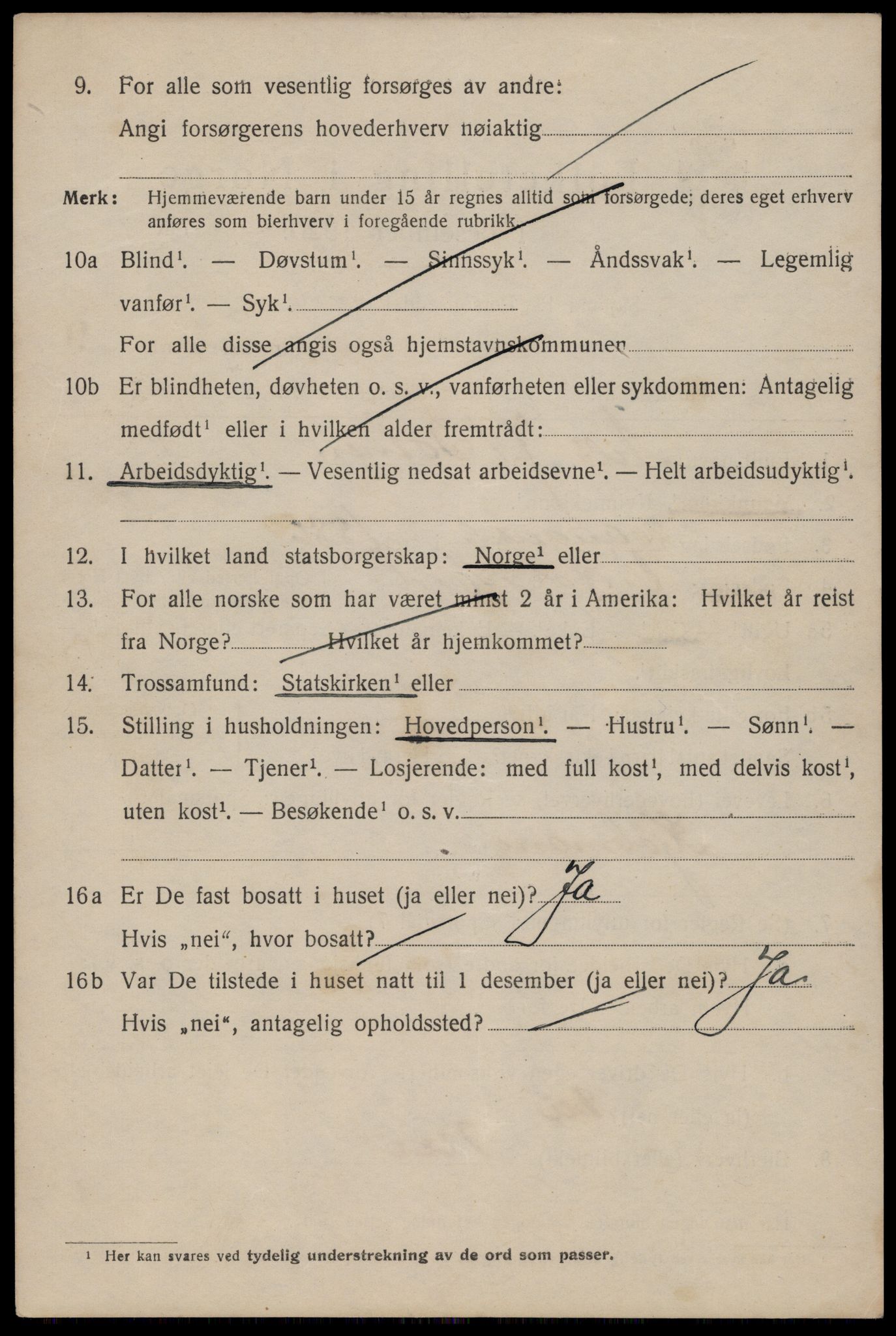 SAST, 1920 census for Haugesund, 1920, p. 32934