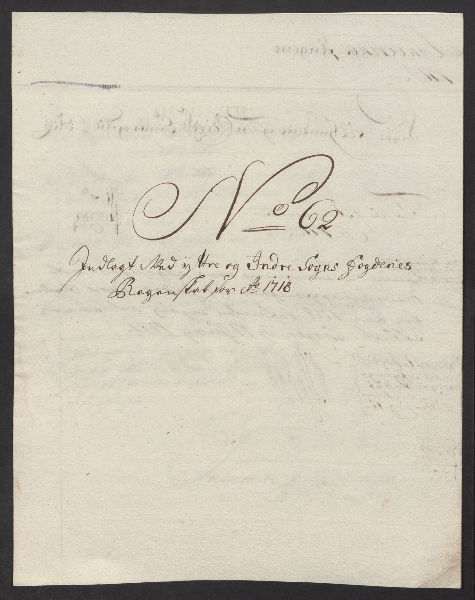 Rentekammeret inntil 1814, Reviderte regnskaper, Fogderegnskap, RA/EA-4092/R52/L3321: Fogderegnskap Sogn, 1717-1718, p. 853