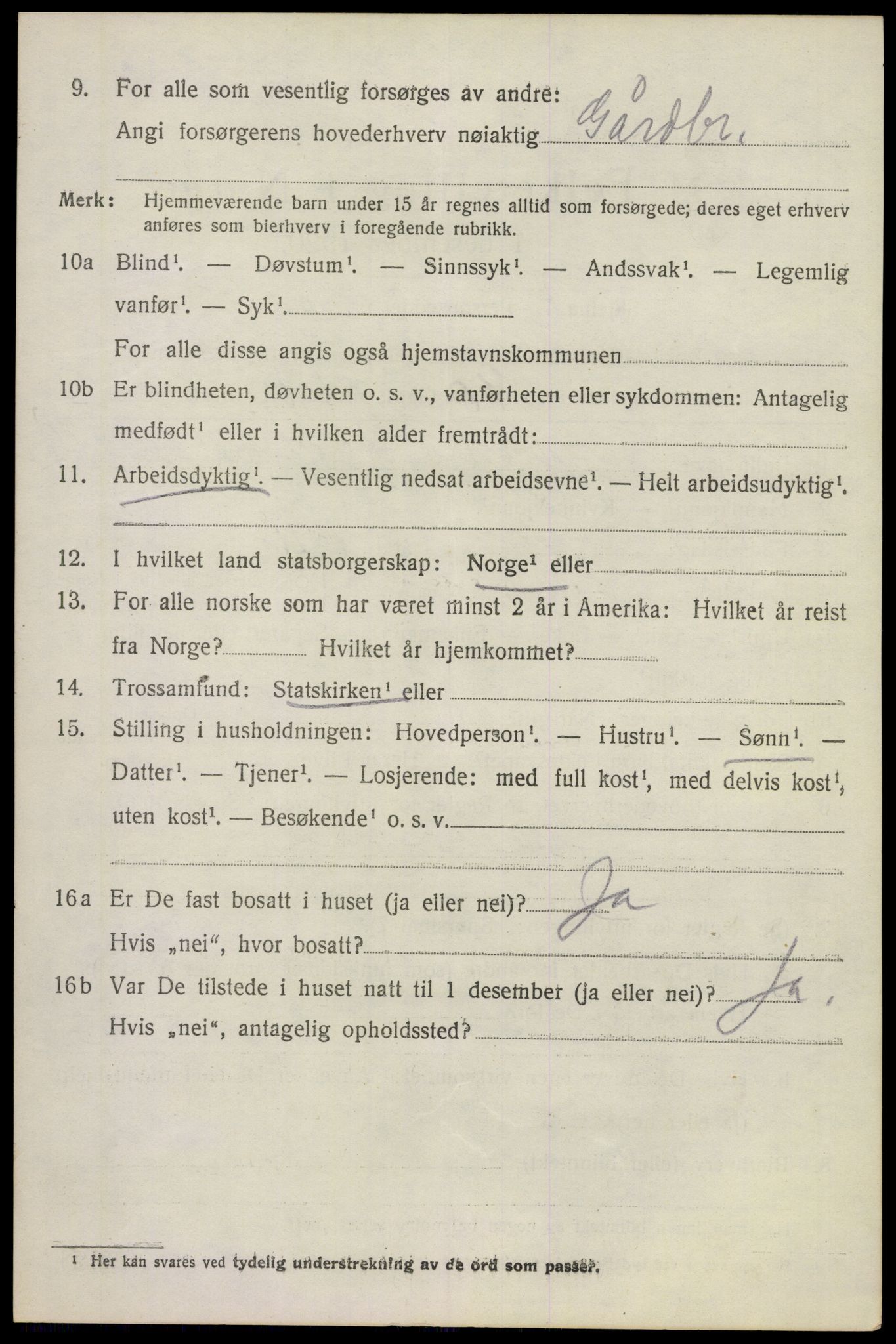 SAKO, 1920 census for Øvre Eiker, 1920, p. 9565