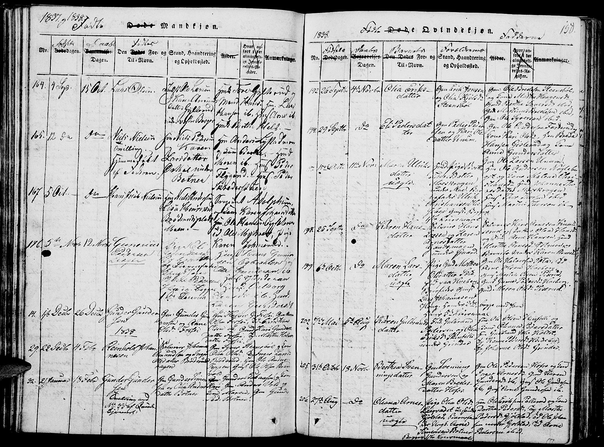 Grue prestekontor, AV/SAH-PREST-036/H/Ha/Hab/L0001: Parish register (copy) no. 1, 1814-1841, p. 150