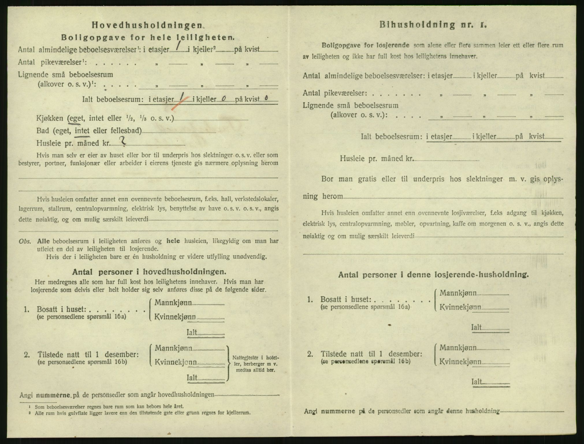 SAK, 1920 census for Tvedestrand, 1920, p. 822