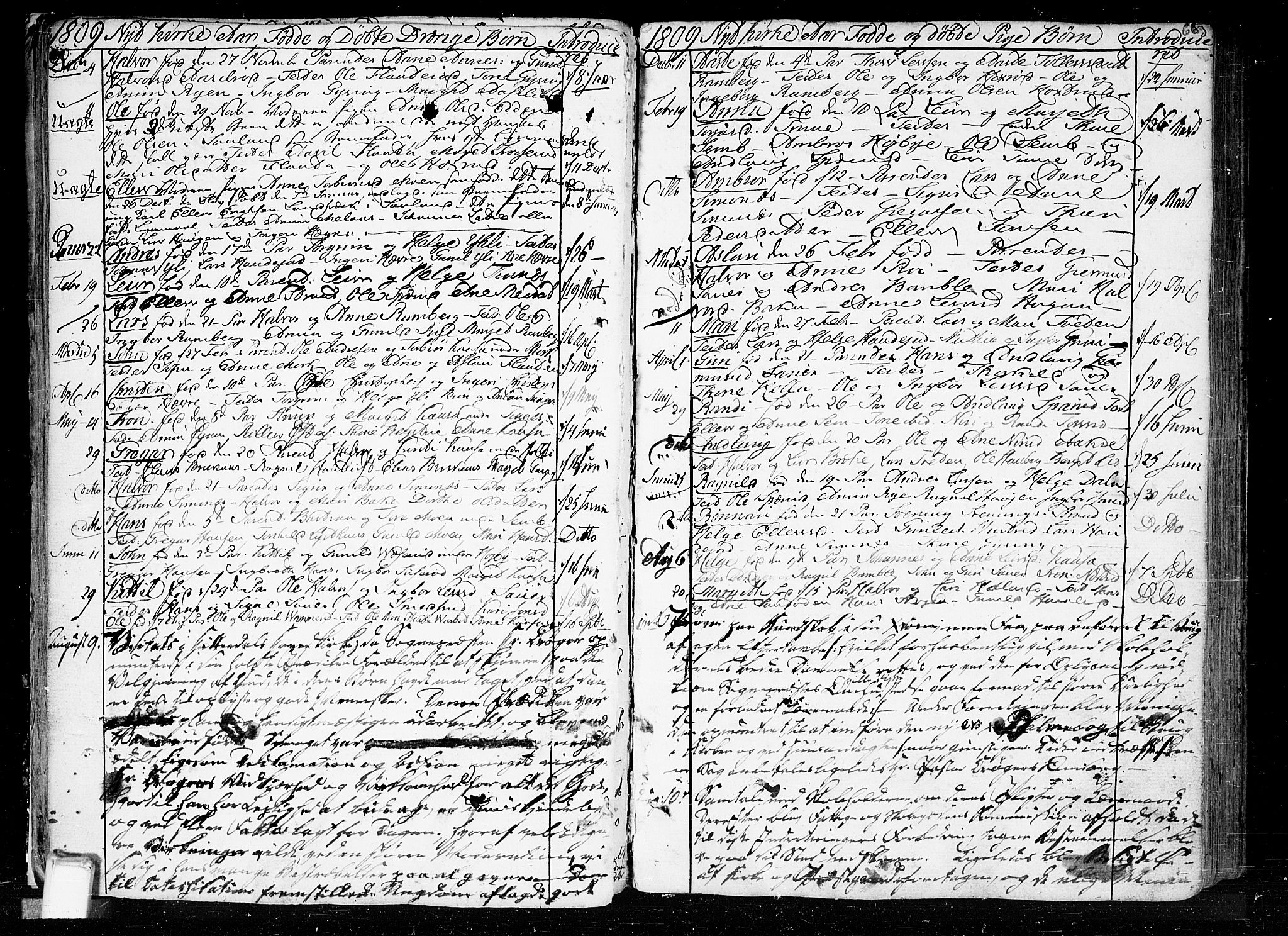 Heddal kirkebøker, SAKO/A-268/F/Fa/L0004: Parish register (official) no. I 4, 1784-1814, p. 66