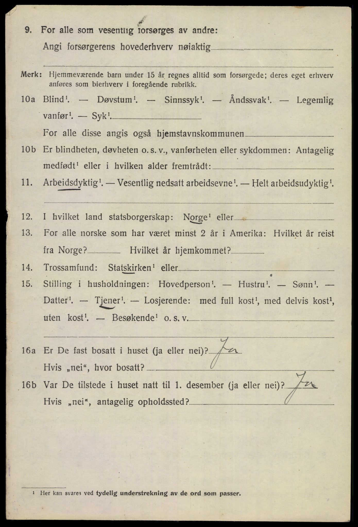 SAKO, 1920 census for Sigdal, 1920, p. 5457