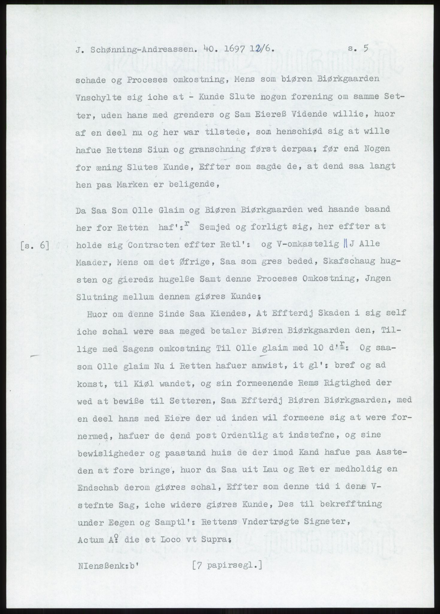 Samlinger til kildeutgivelse, Diplomavskriftsamlingen, AV/RA-EA-4053/H/Ha, p. 195