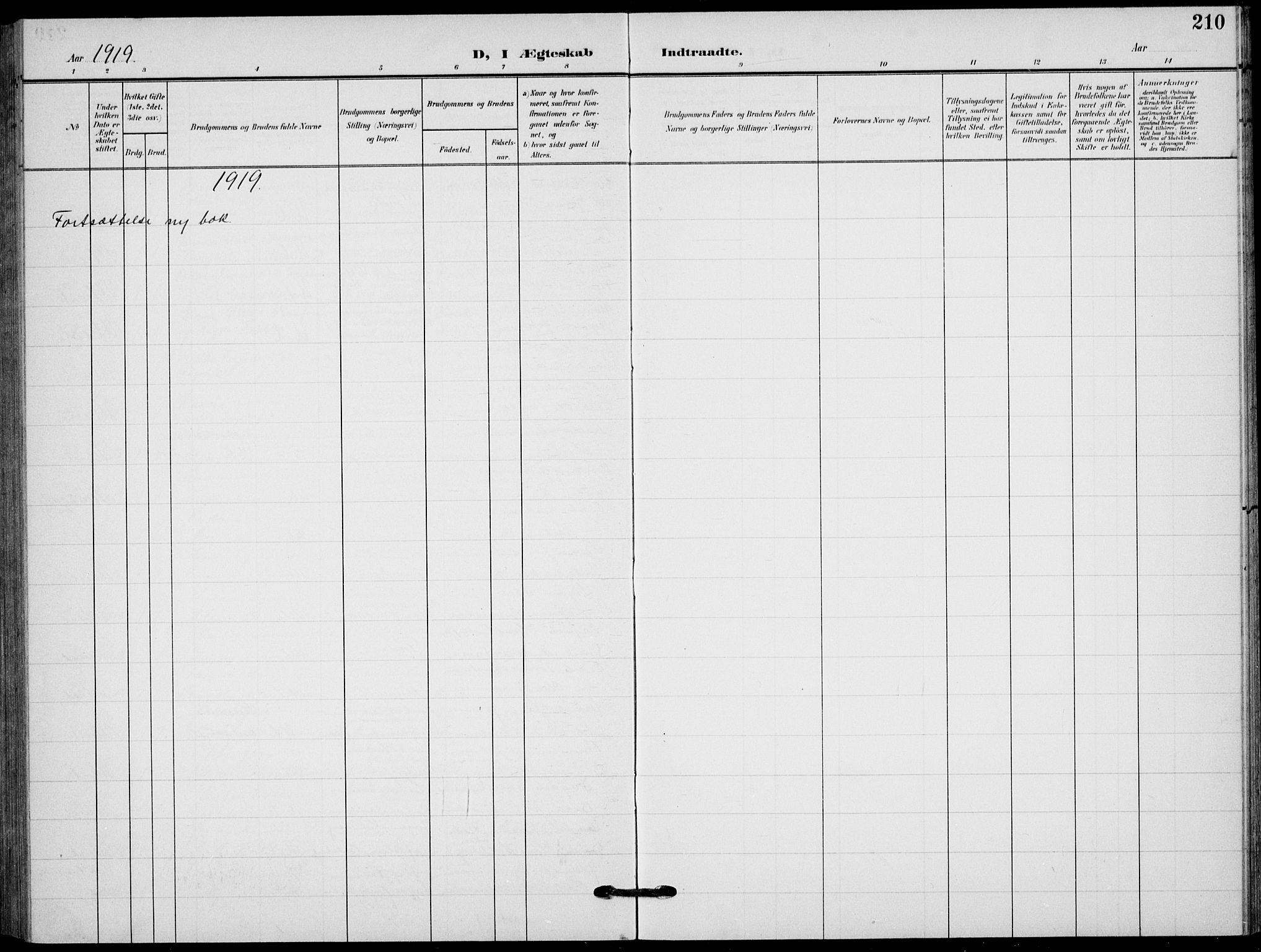 Røyken kirkebøker, SAKO/A-241/G/Ga/L0005: Parish register (copy) no. 5, 1903-1918, p. 210