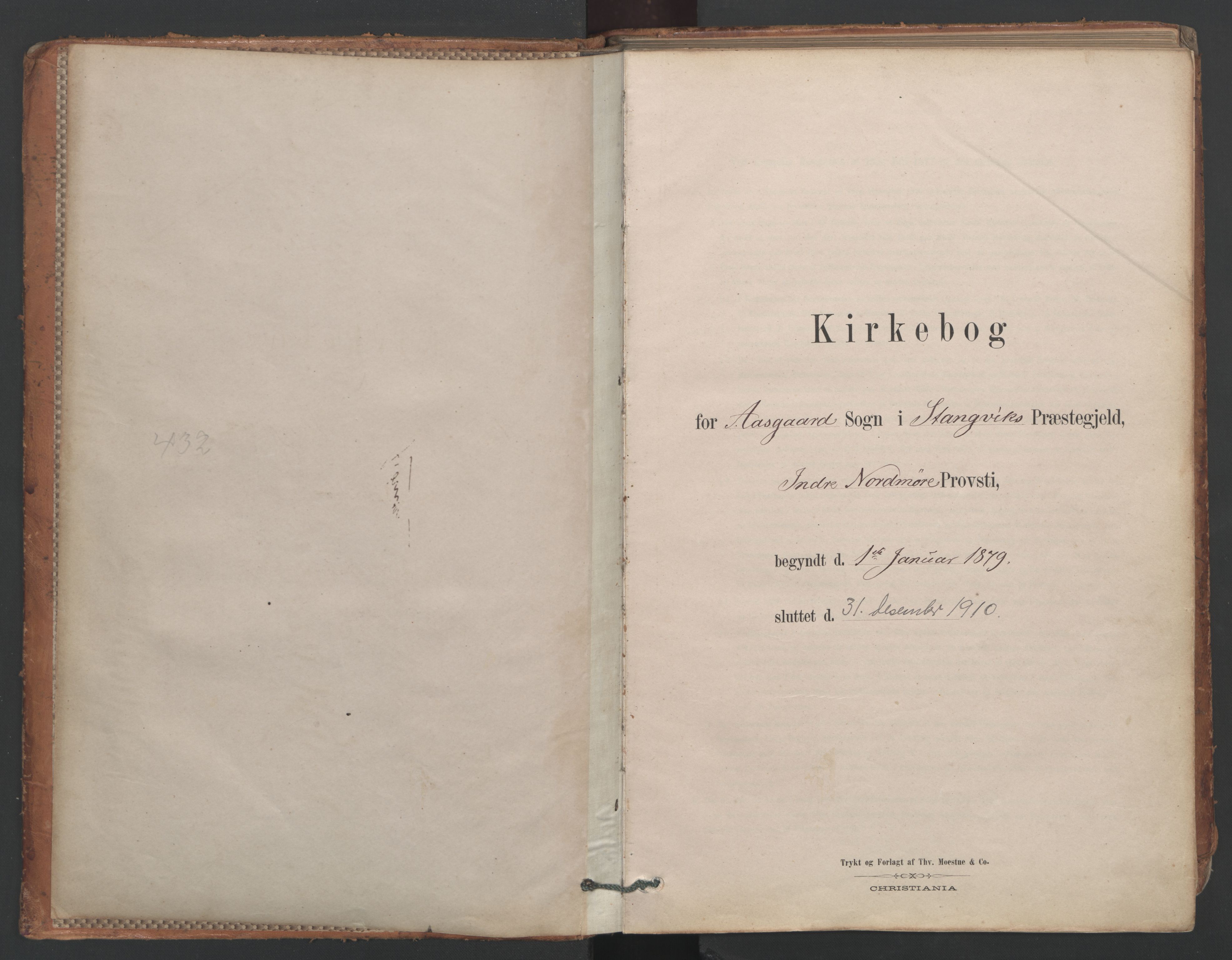 Ministerialprotokoller, klokkerbøker og fødselsregistre - Møre og Romsdal, AV/SAT-A-1454/594/L1036: Parish register (official) no. 594A02 (?), 1879-1910