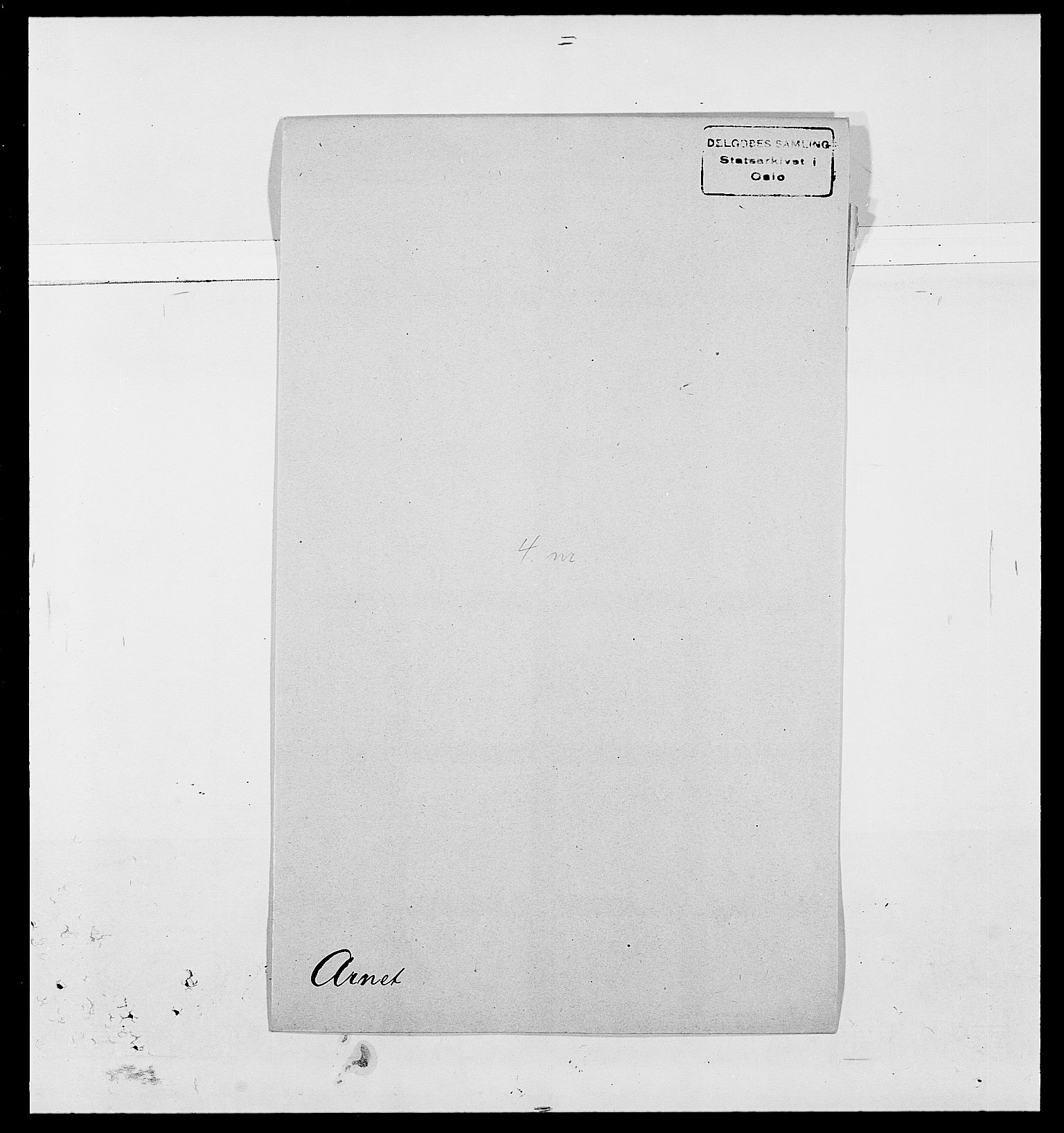 Delgobe, Charles Antoine - samling, AV/SAO-PAO-0038/D/Da/L0002: Anker, Ancher - Bauner, p. 426