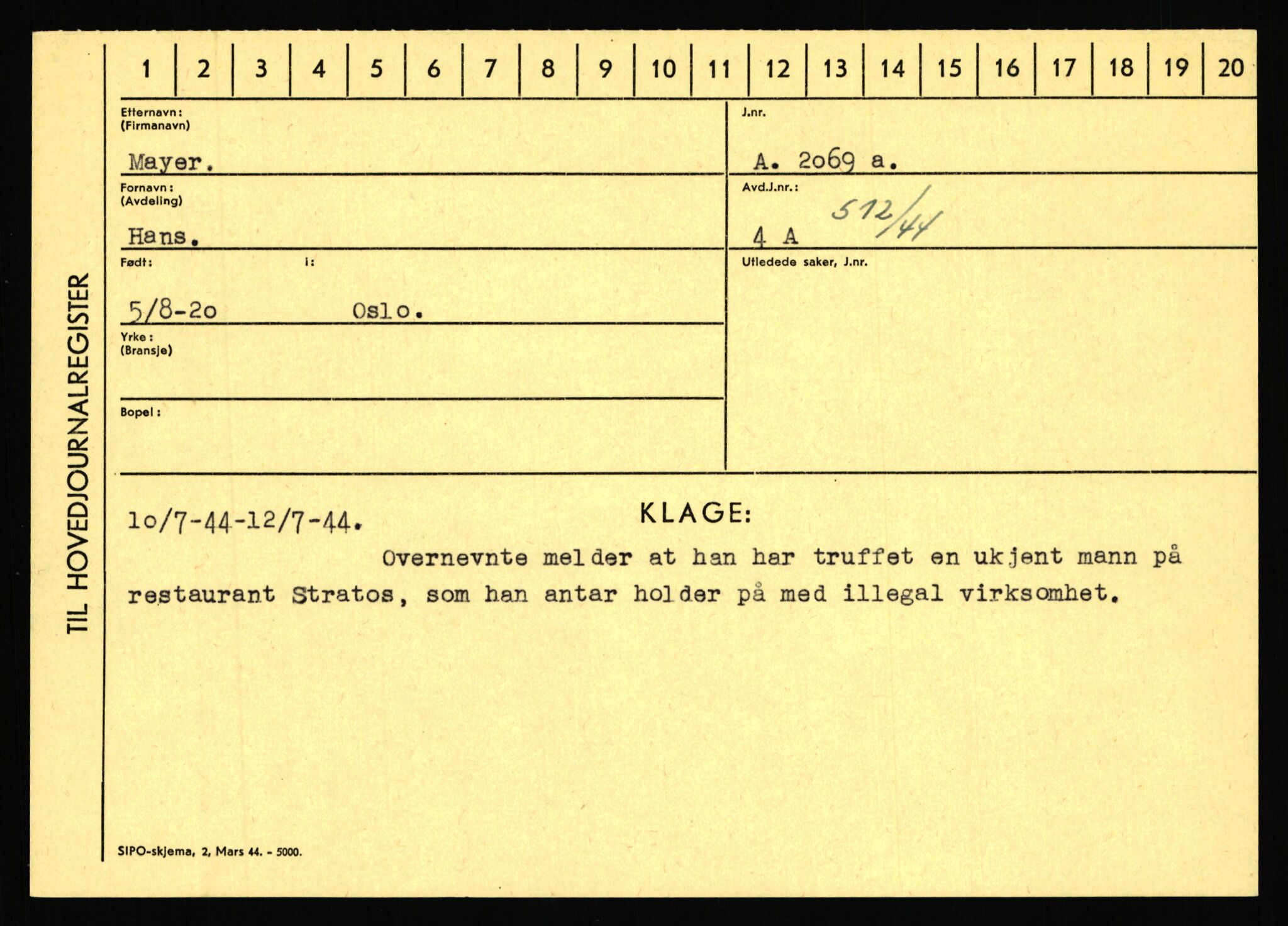Statspolitiet - Hovedkontoret / Osloavdelingen, AV/RA-S-1329/C/Ca/L0010: Lind - Moksnes, 1943-1945, p. 3481