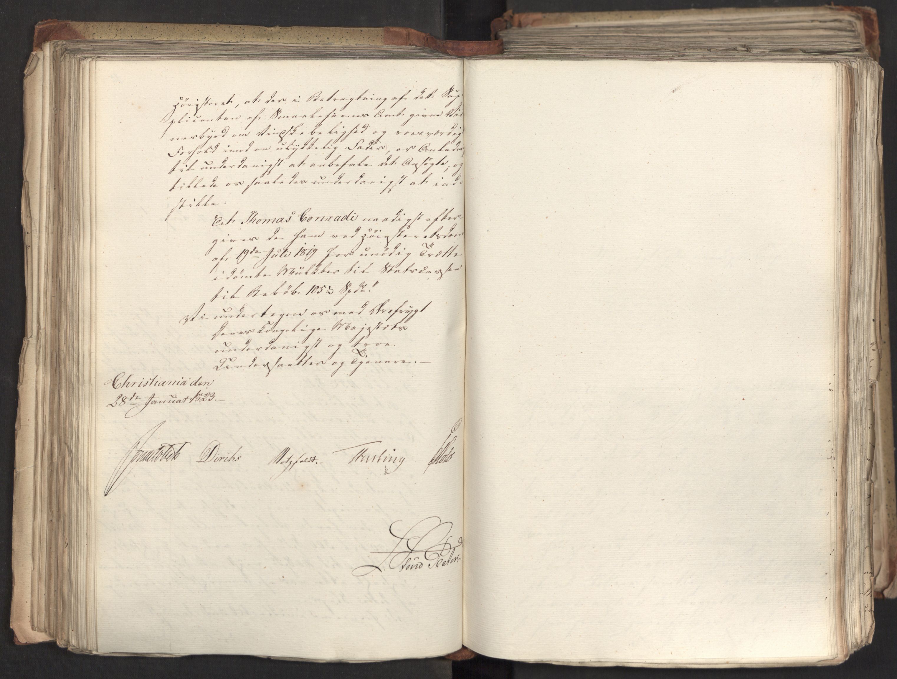 Statsrådsavdelingen i Stockholm, AV/RA-S-1003/D/Da/L0033: Regjeringsinnstillinger nr. 1-274, 1823, p. 201