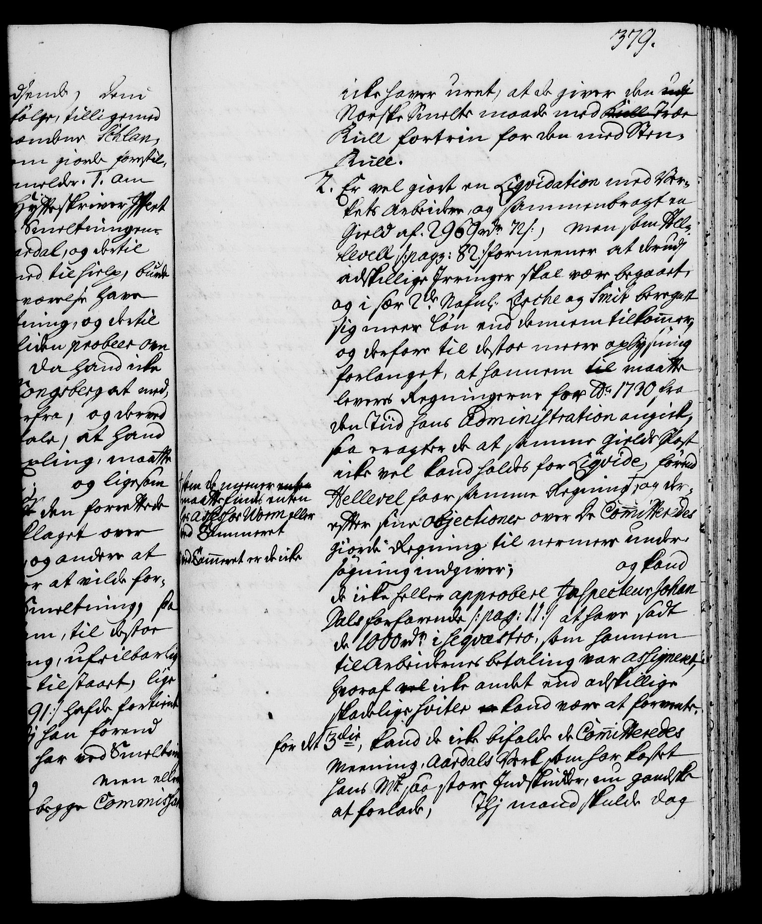 Rentekammeret, Kammerkanselliet, RA/EA-3111/G/Gh/Gha/L0016: Norsk ekstraktmemorialprotokoll (merket RK 53.61), 1734-1735, p. 379