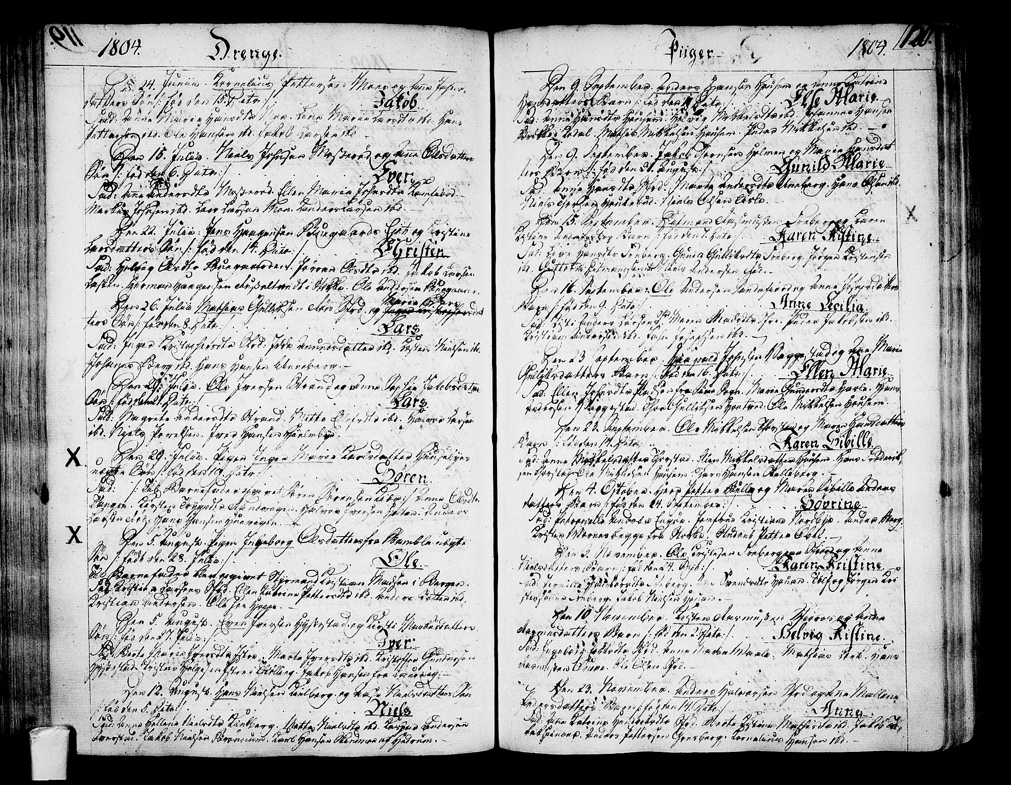 Sandar kirkebøker, SAKO/A-243/F/Fa/L0003: Parish register (official) no. 3, 1789-1814, p. 120