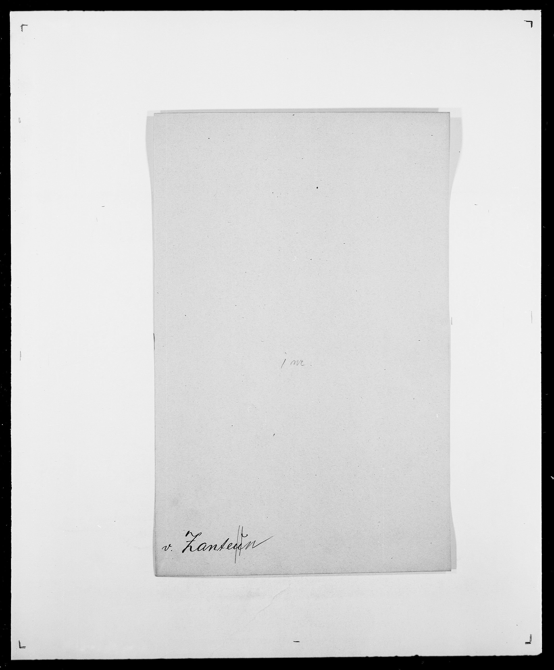 Delgobe, Charles Antoine - samling, AV/SAO-PAO-0038/D/Da/L0043: Wulfsberg - v. Zanten, p. 92