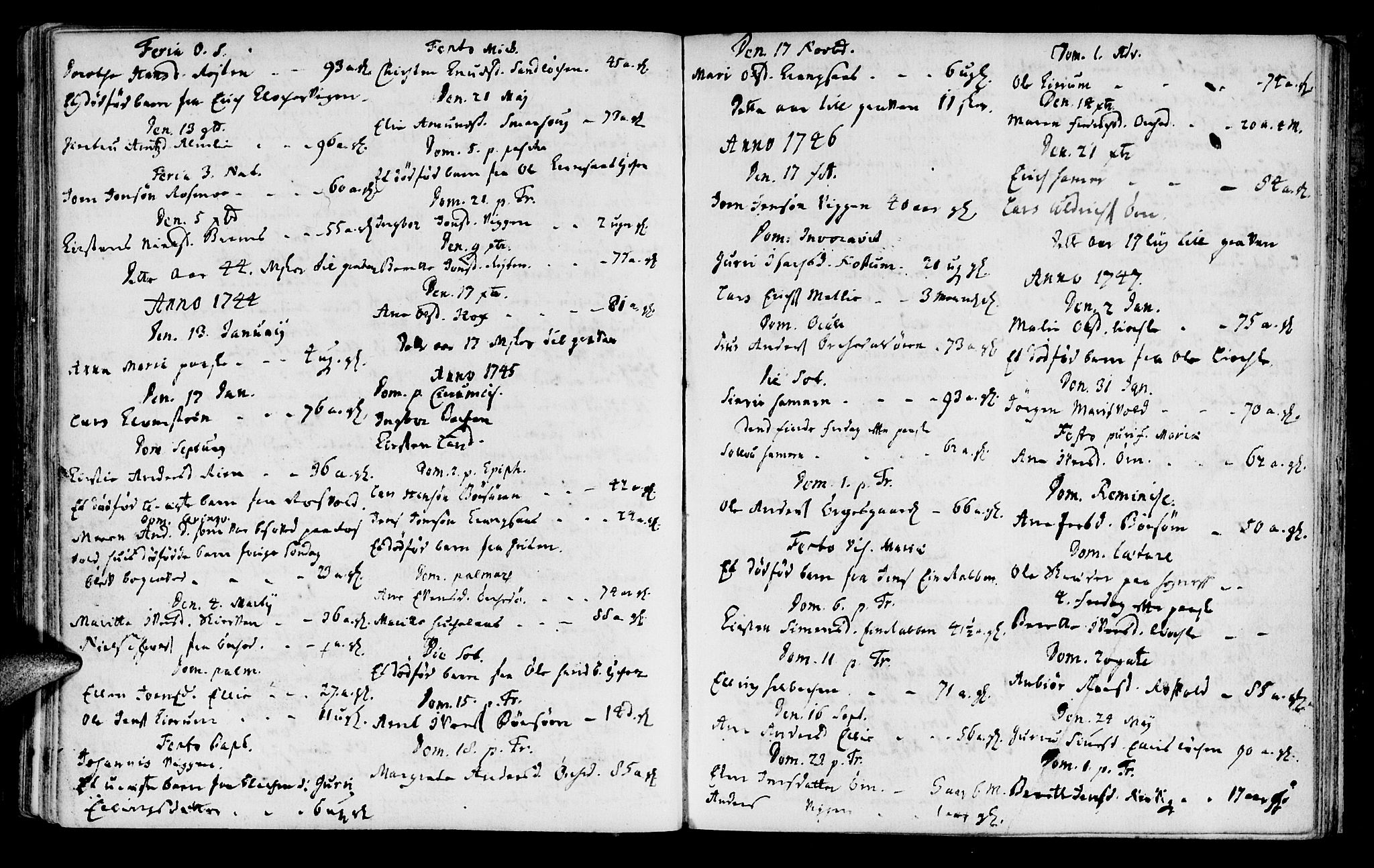 Ministerialprotokoller, klokkerbøker og fødselsregistre - Sør-Trøndelag, AV/SAT-A-1456/665/L0767: Parish register (official) no. 665A02, 1735-1753