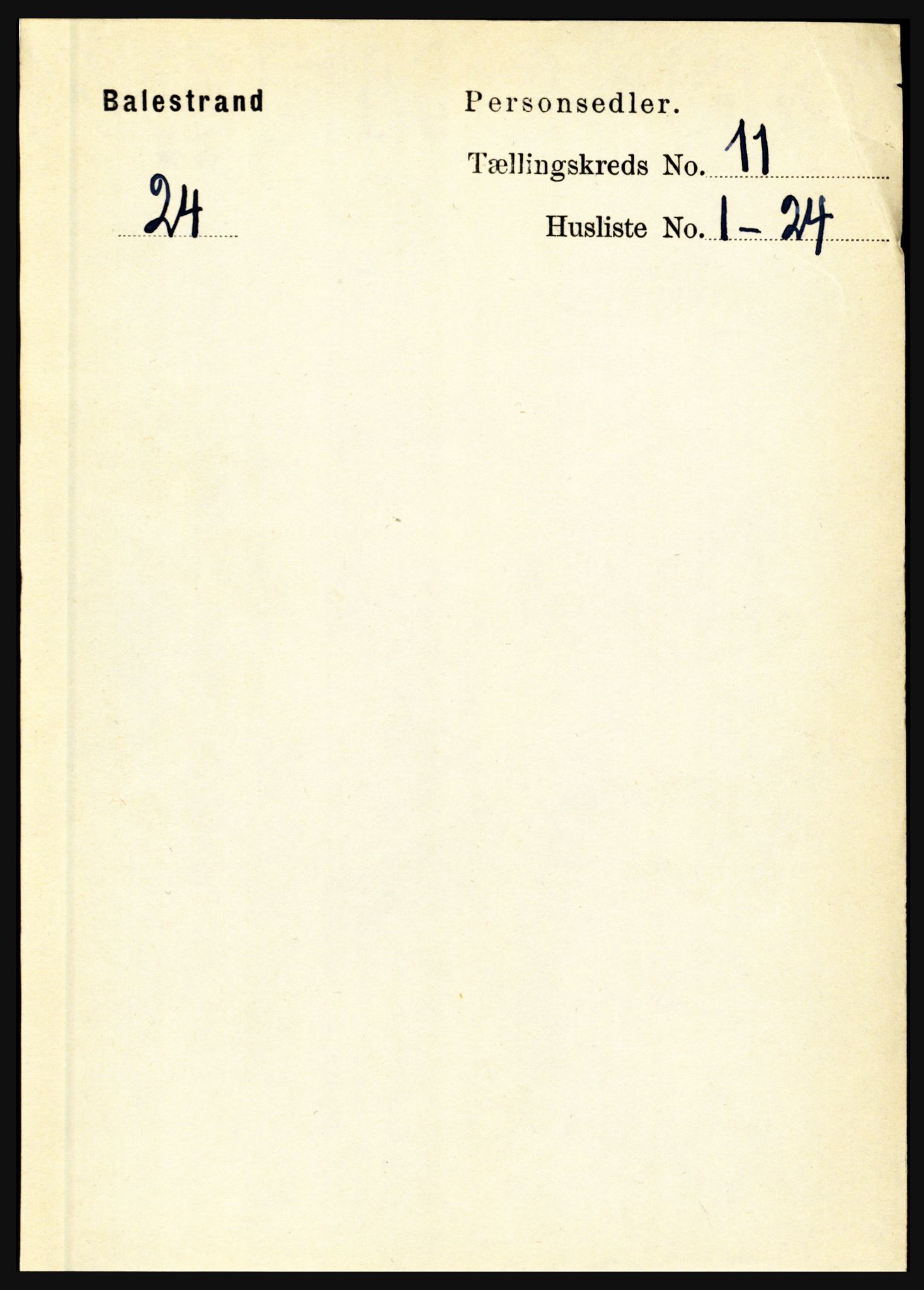 RA, 1891 census for 1418 Balestrand, 1891, p. 2459