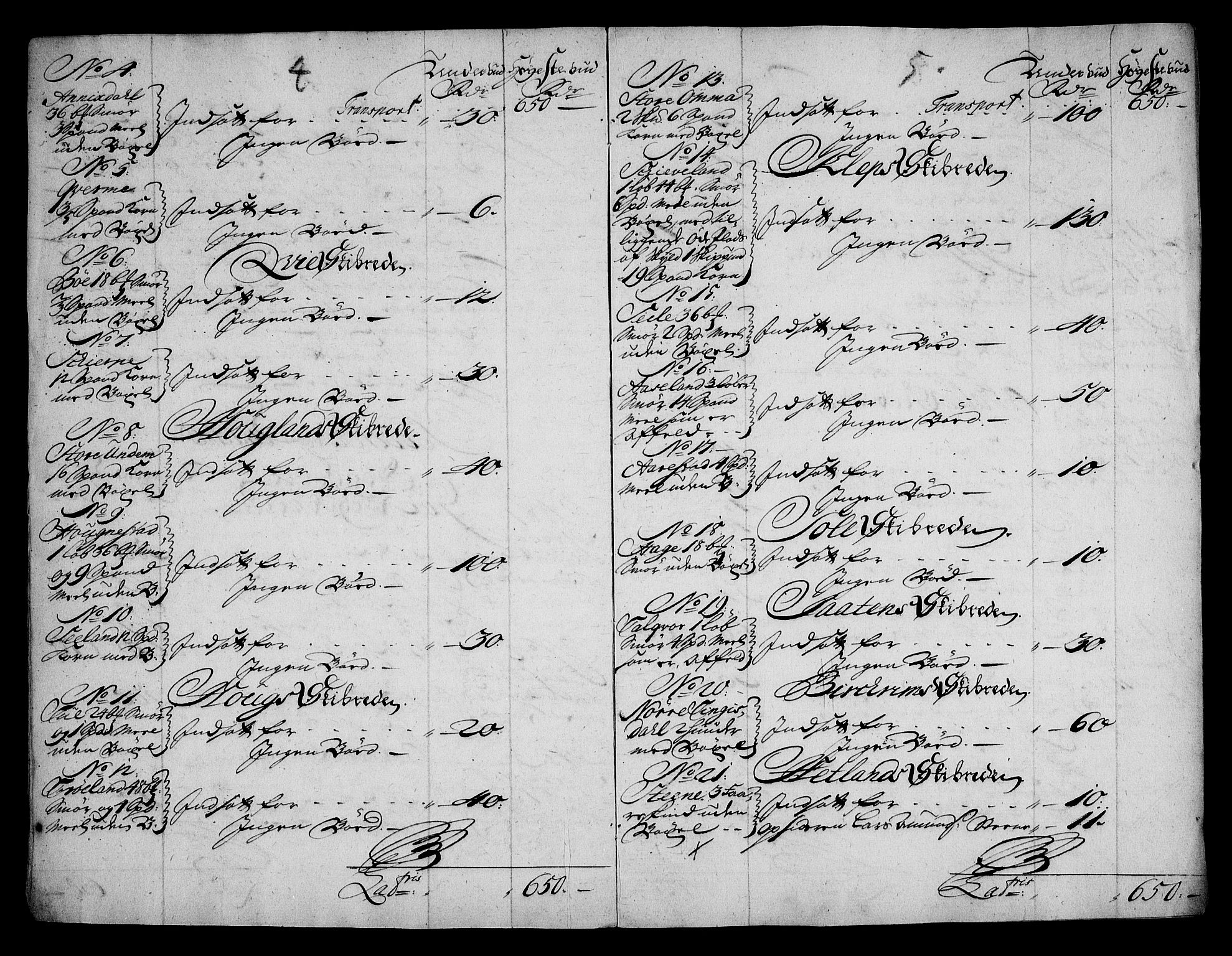 Rentekammeret inntil 1814, Realistisk ordnet avdeling, AV/RA-EA-4070/On/L0005: [Jj 6]: Forskjellige dokumenter om Halsnøy klosters gods, 1697-1770, p. 467