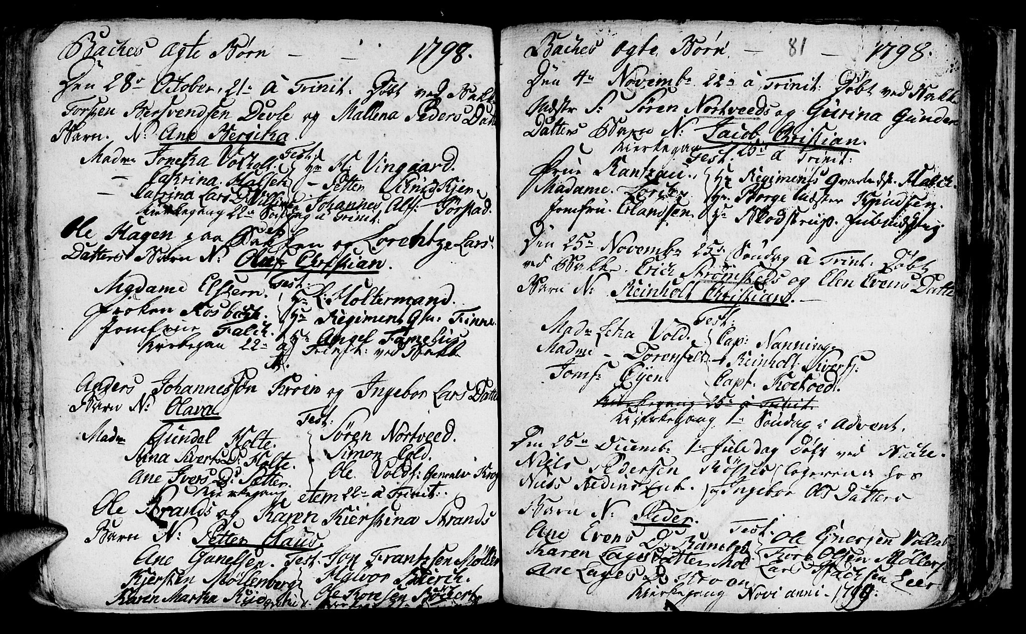 Ministerialprotokoller, klokkerbøker og fødselsregistre - Sør-Trøndelag, SAT/A-1456/604/L0218: Parish register (copy) no. 604C01, 1754-1819, p. 81