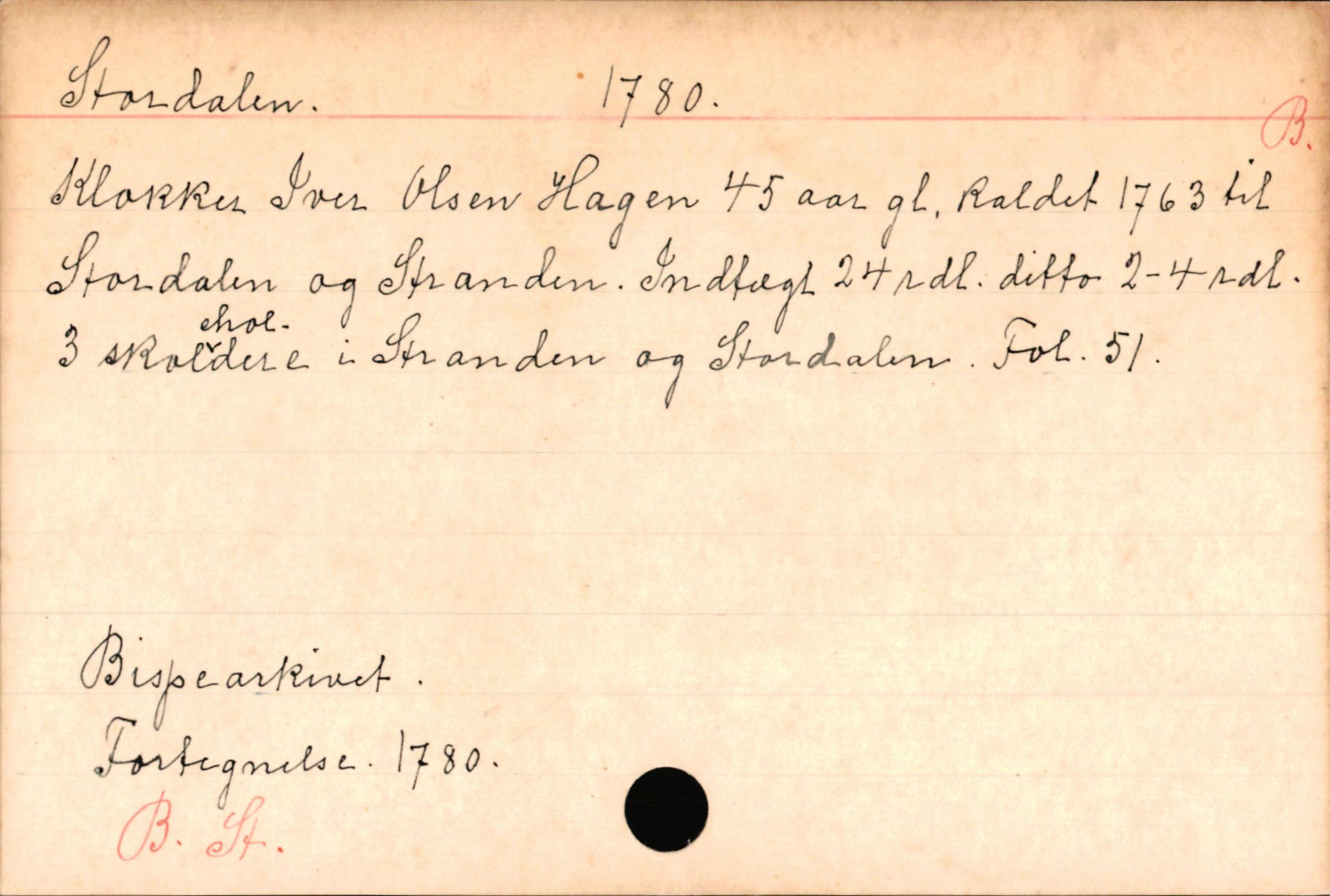 Haugen, Johannes - lærer, AV/SAB-SAB/PA-0036/01/L0001: Om klokkere og lærere, 1521-1904, p. 11070