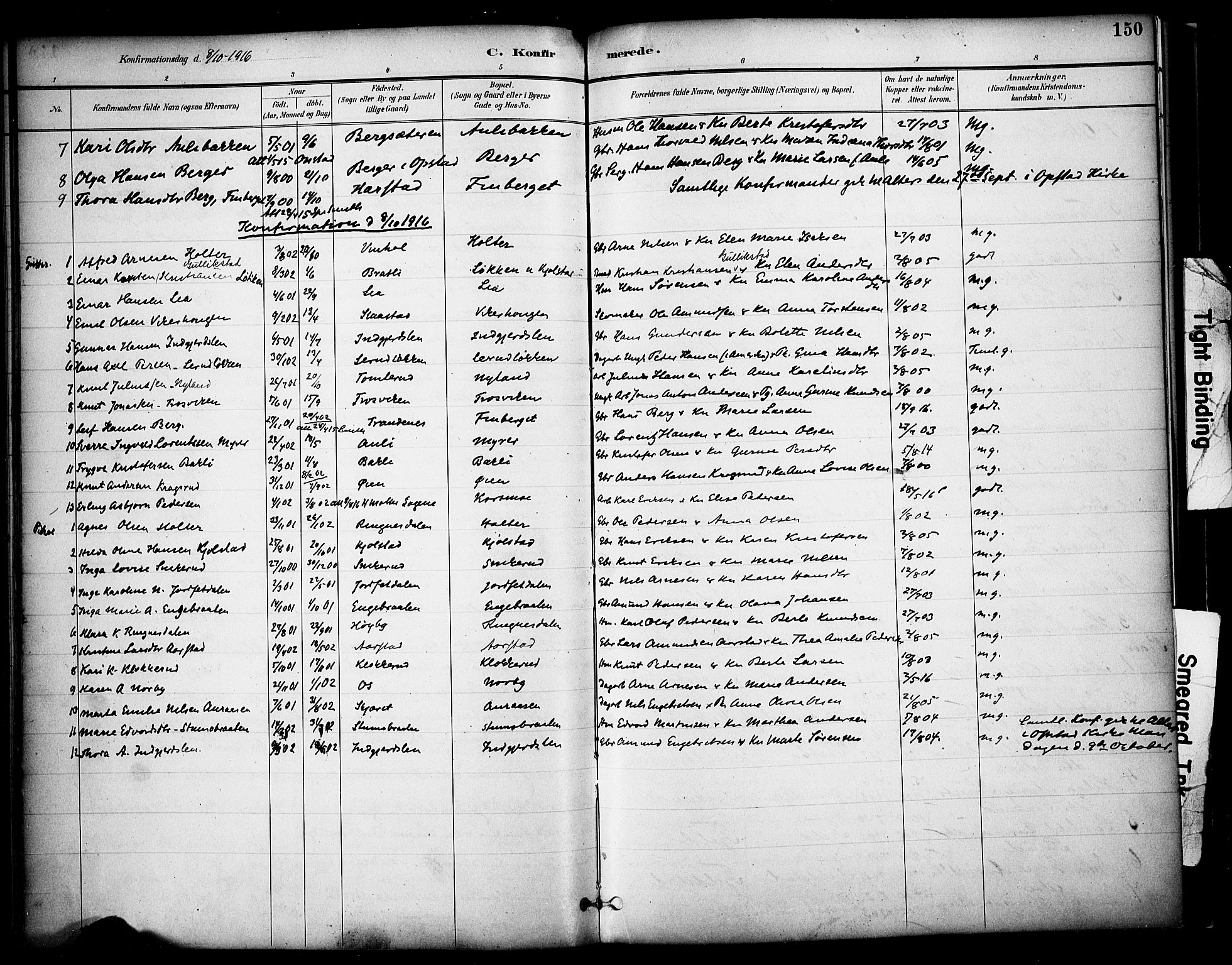 Sør-Odal prestekontor, SAH/PREST-030/H/Ha/Haa/L0009: Parish register (official) no. 9, 1886-1926, p. 150