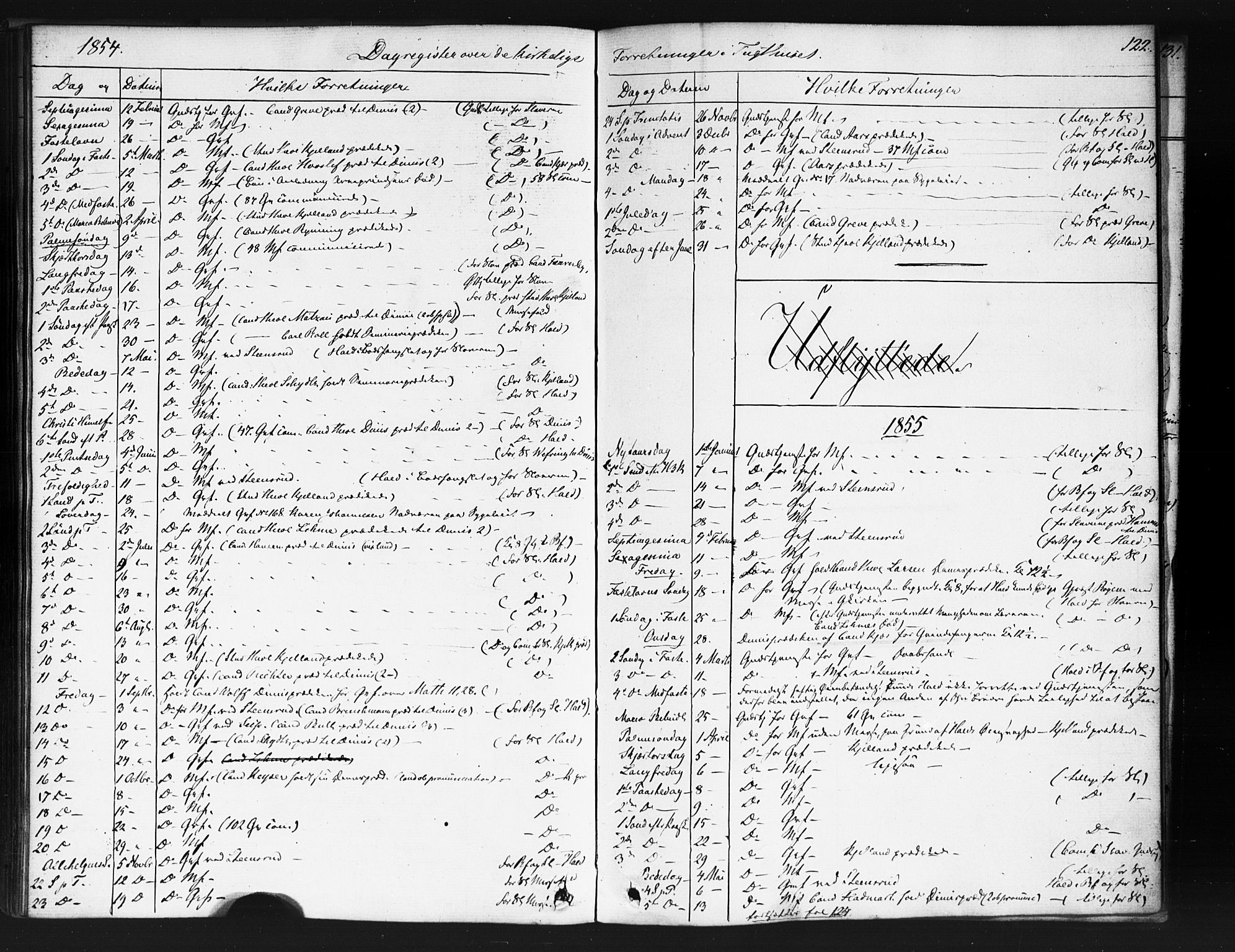 Kristiania tukthusprest Kirkebøker, SAO/A-10881/F/Fa/L0003: Parish register (official) no. 3, 1831-1865, p. 122