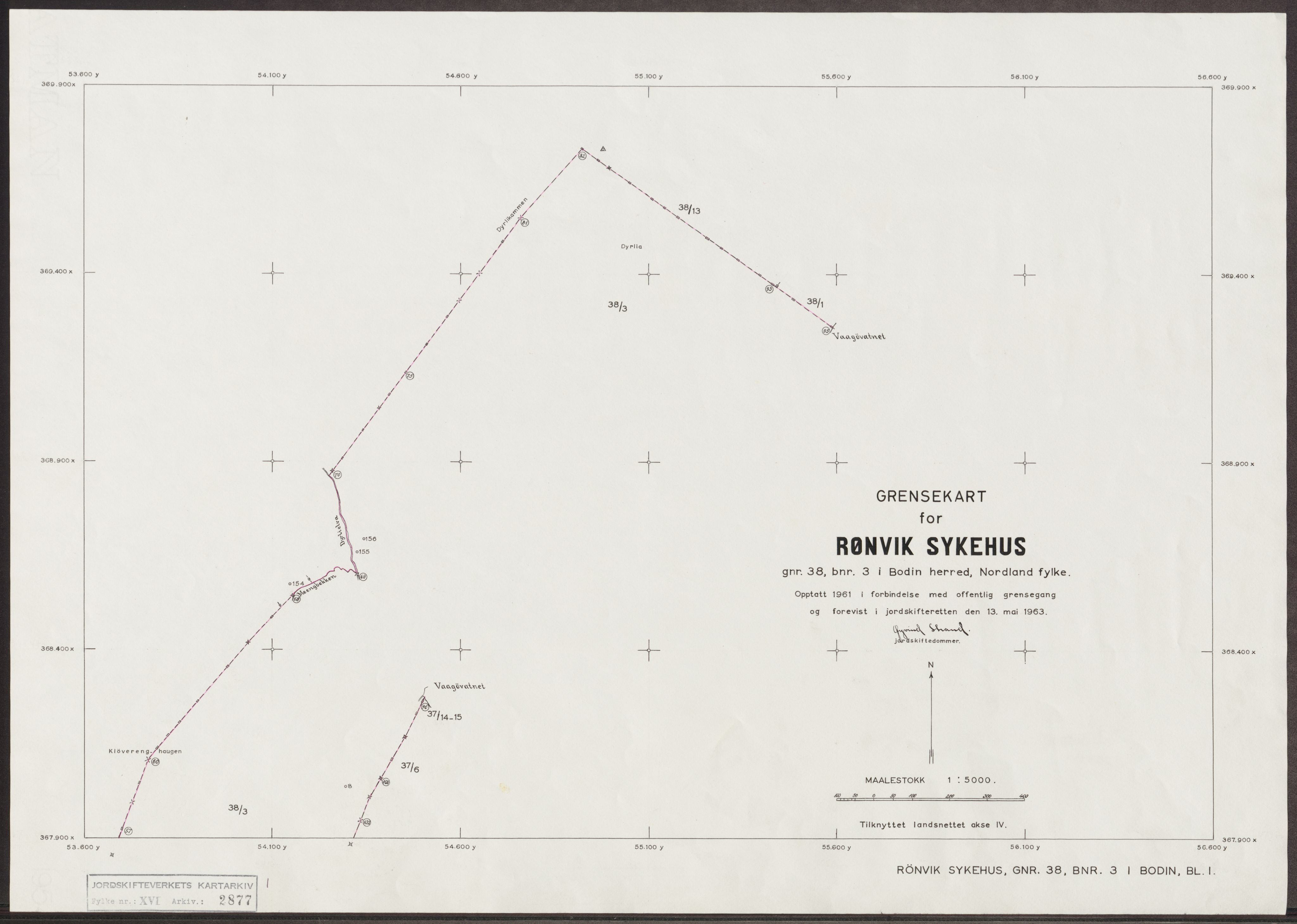 Jordskifteverkets kartarkiv, AV/RA-S-3929/T, 1859-1988, p. 3732