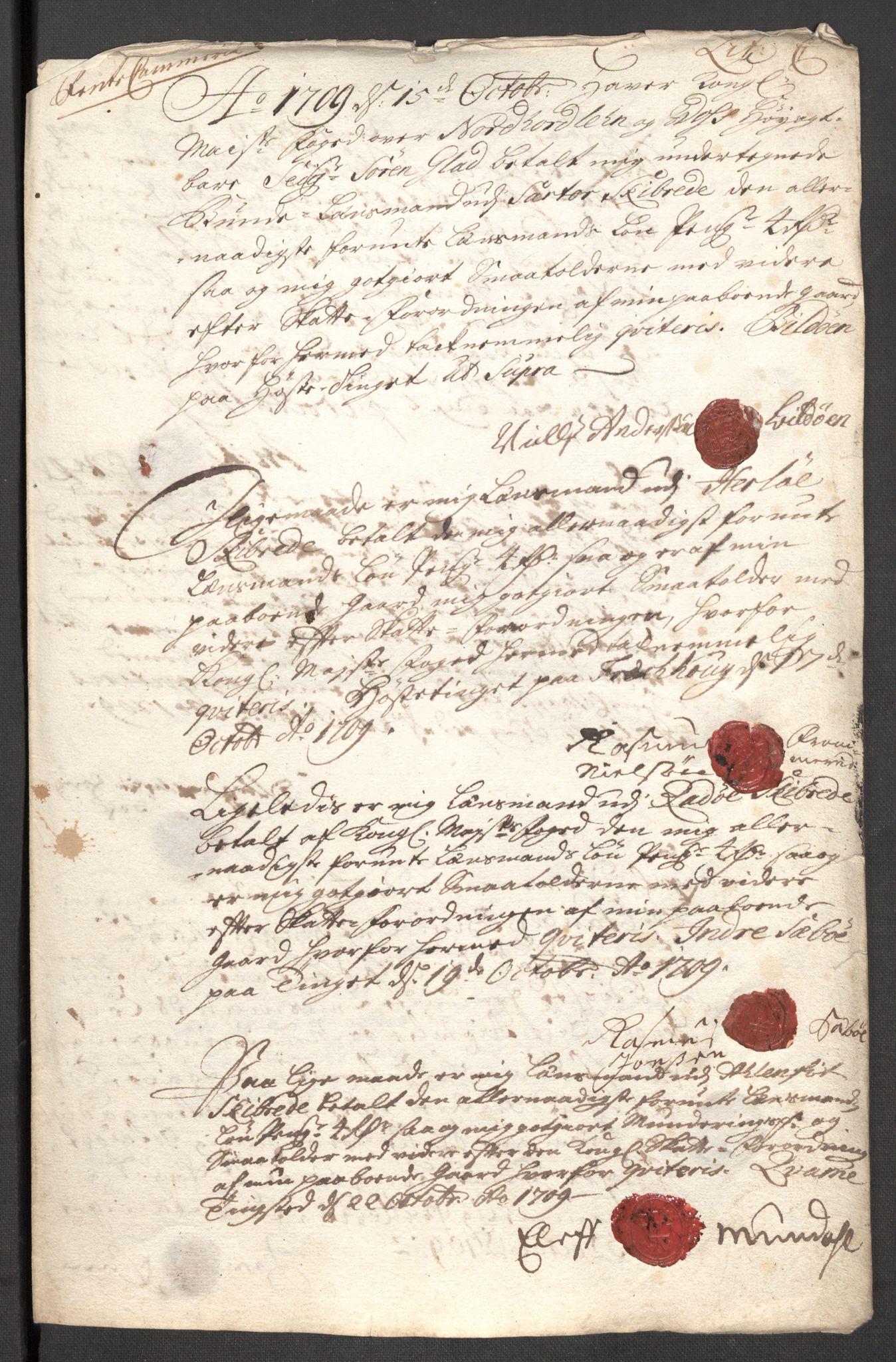 Rentekammeret inntil 1814, Reviderte regnskaper, Fogderegnskap, AV/RA-EA-4092/R51/L3190: Fogderegnskap Nordhordland og Voss, 1709, p. 221