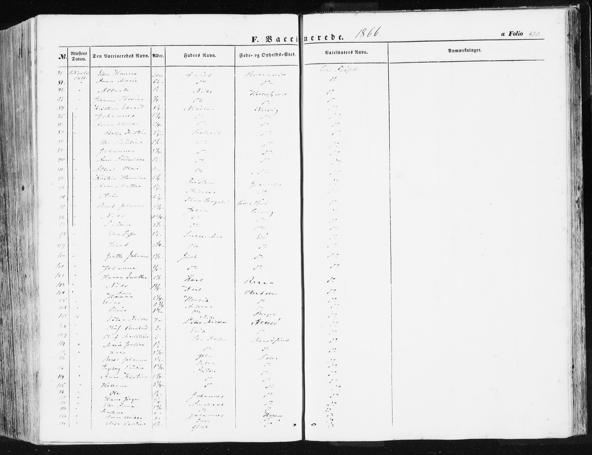 Ministerialprotokoller, klokkerbøker og fødselsregistre - Møre og Romsdal, AV/SAT-A-1454/581/L0937: Parish register (official) no. 581A05, 1853-1872, p. 430